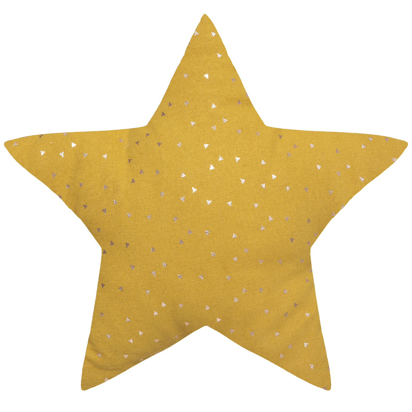 Coussin étoile à motifs métallisés — vue 6