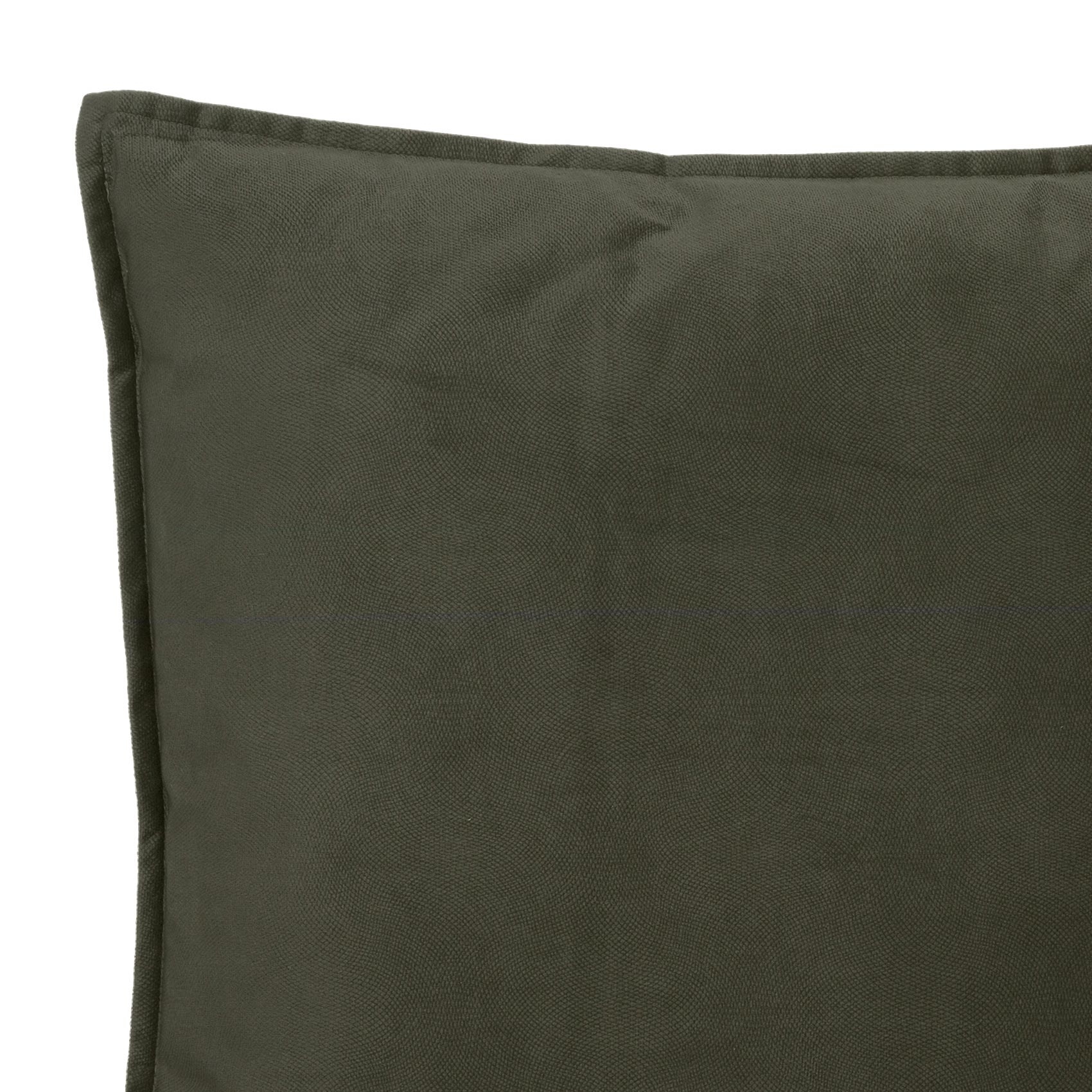 Coussin déhoussable en velours — vue 3