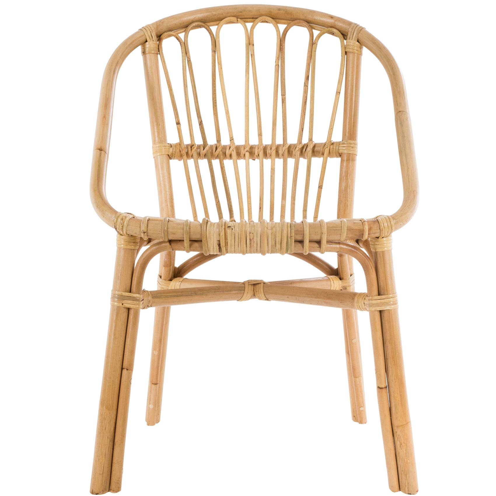 Fauteuil en rotin — vue 3