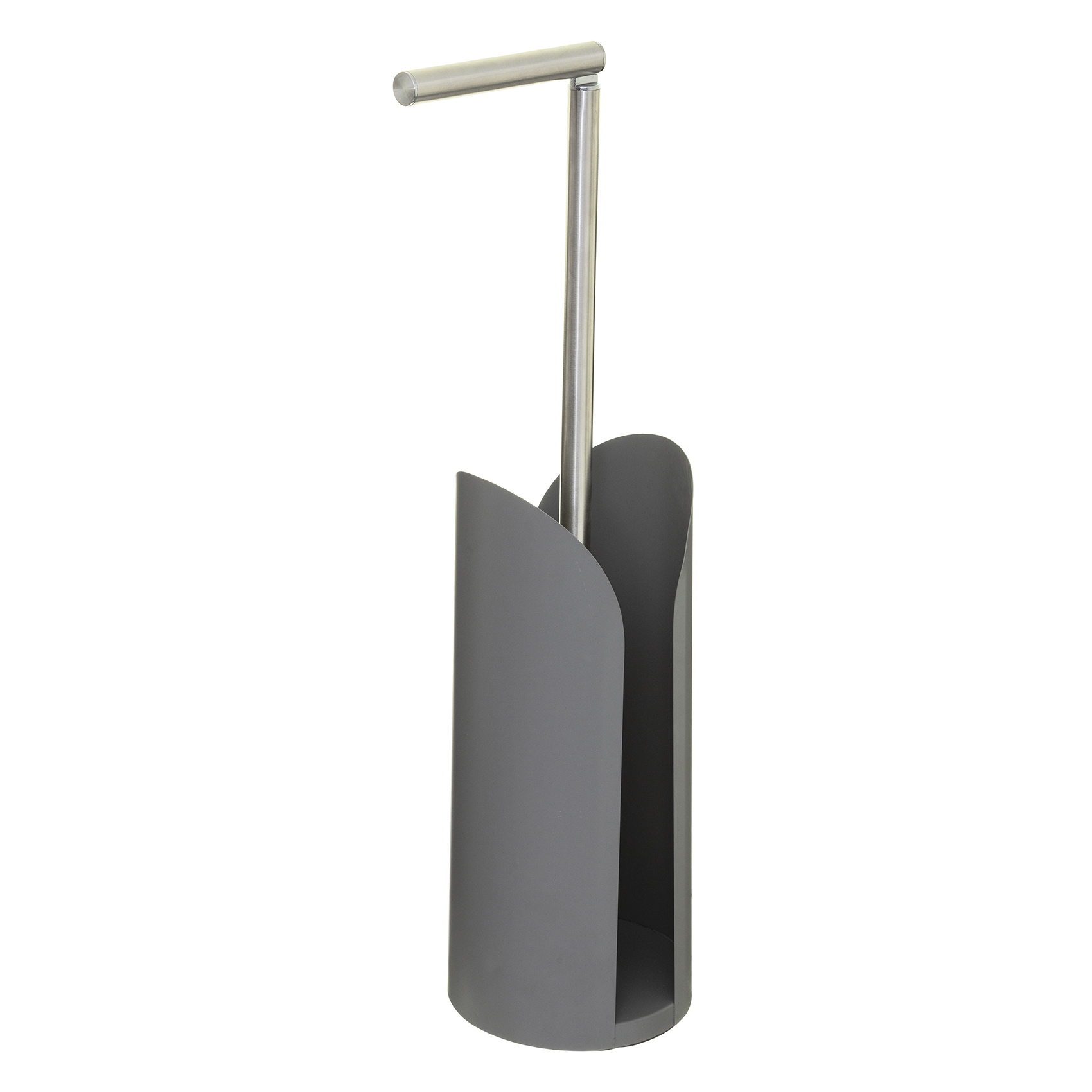Dérouleur de papier toilette et sa réserve au style design
