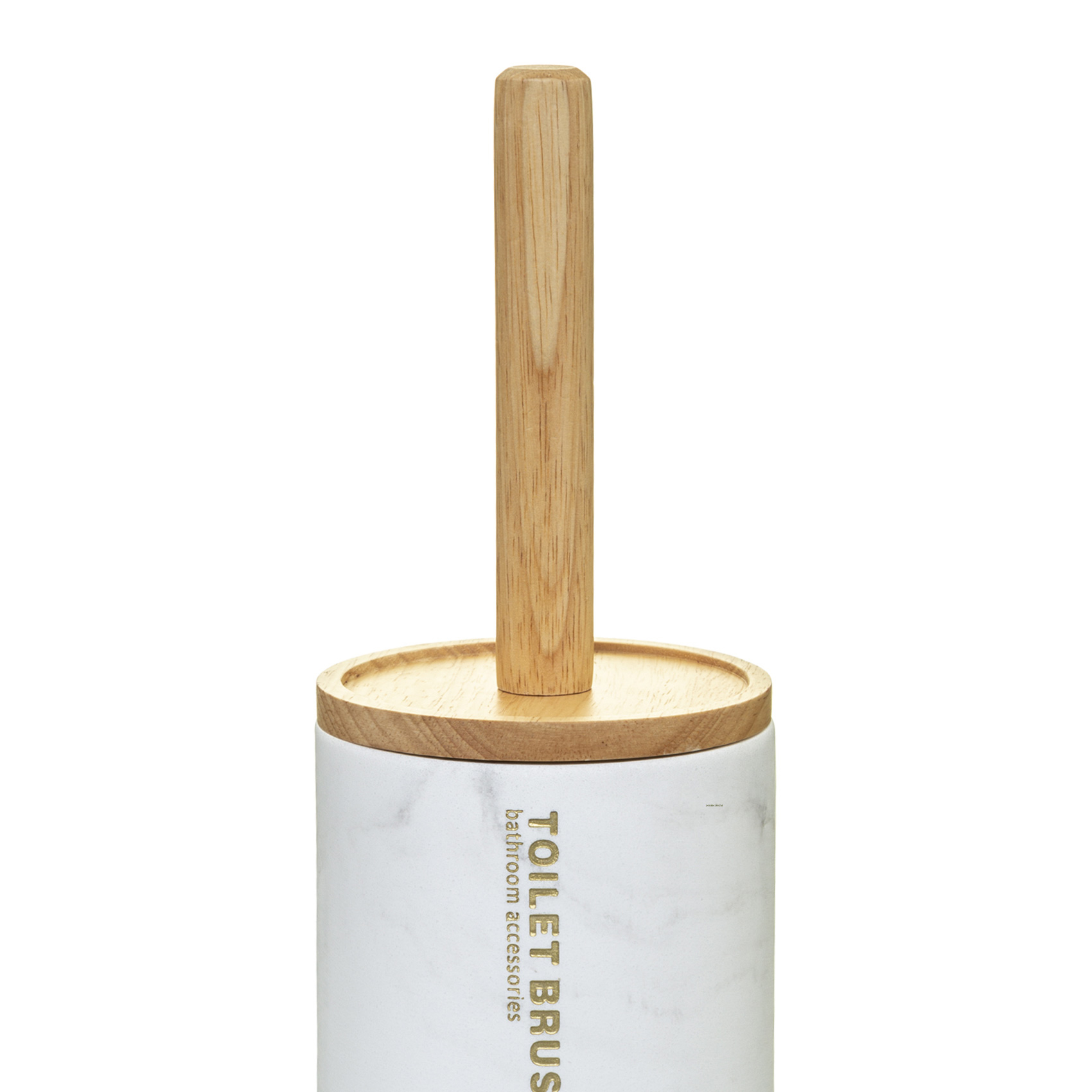 Brosse wc effet marbre — vue 3