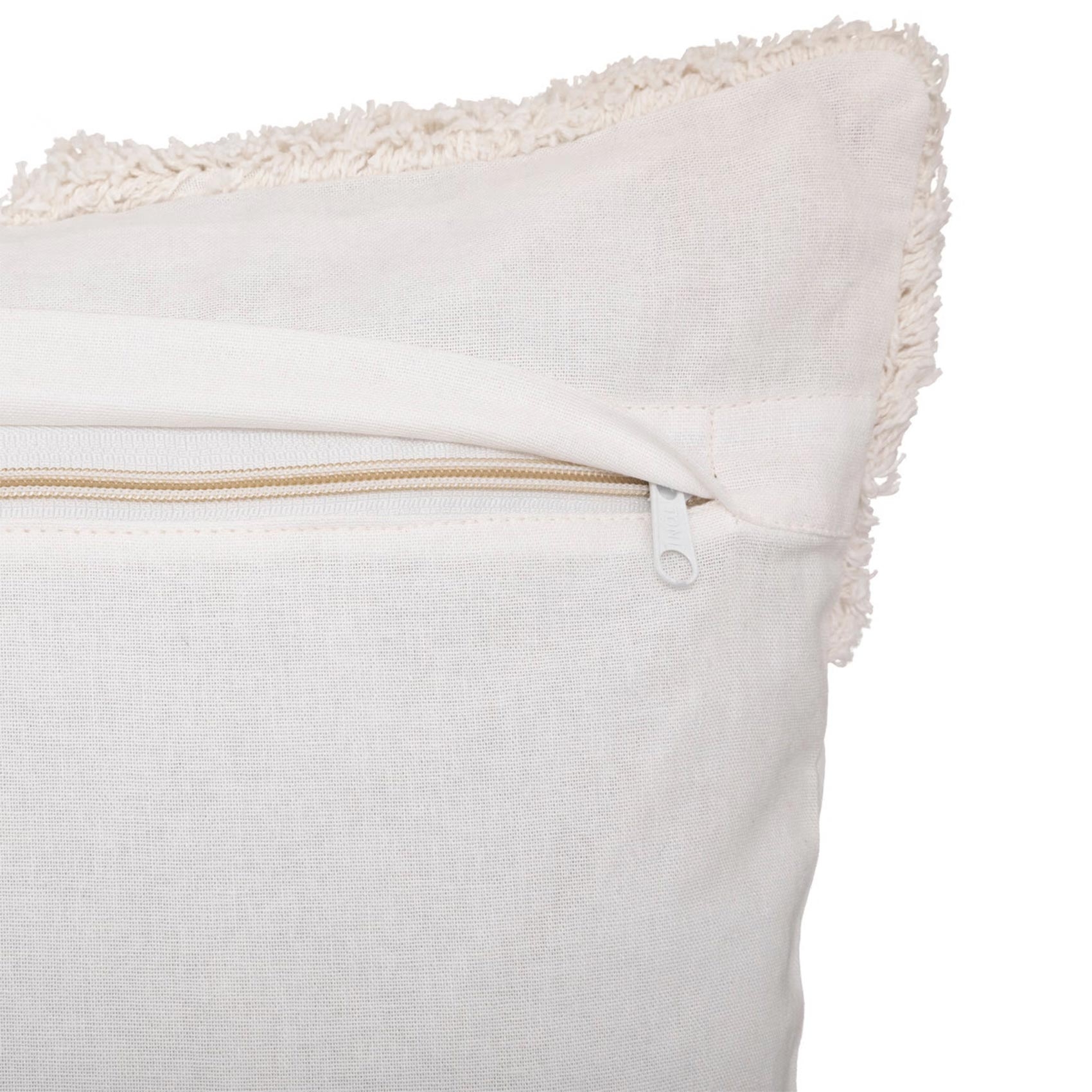 Housse de coussin en coton tufté — vue 3