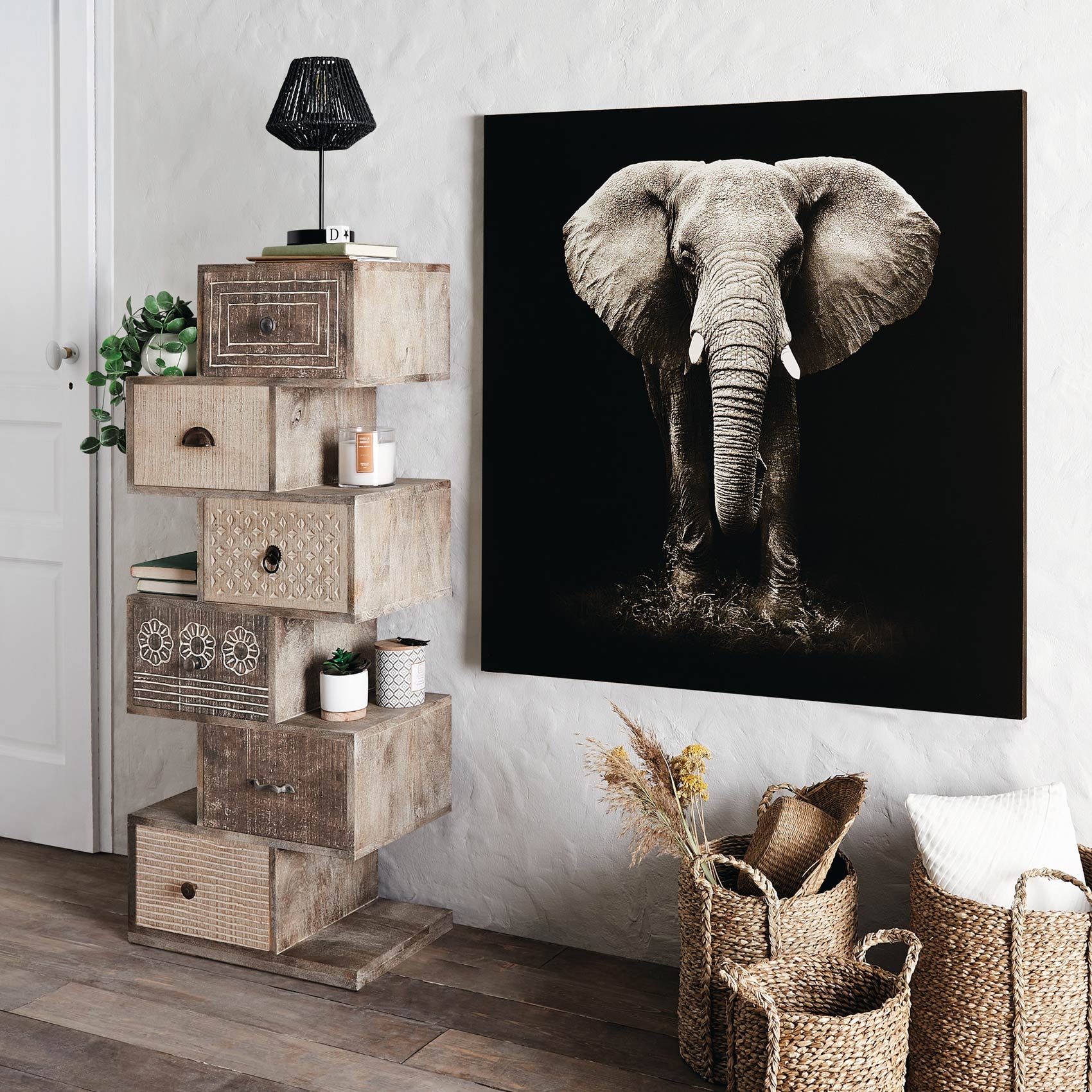 Lampe à poser corde — vue 4