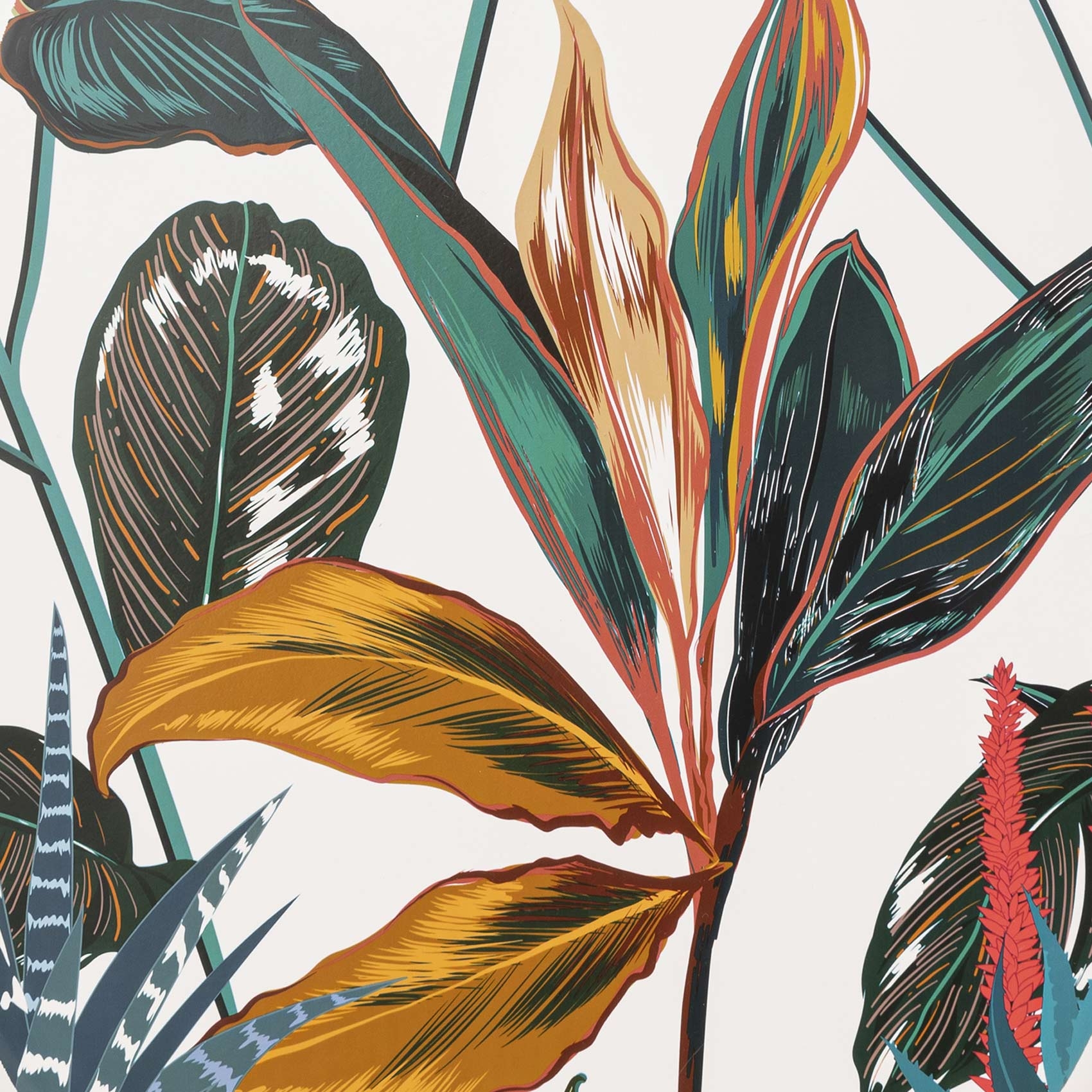 Abattant en bois imprimé exotique — vue 4