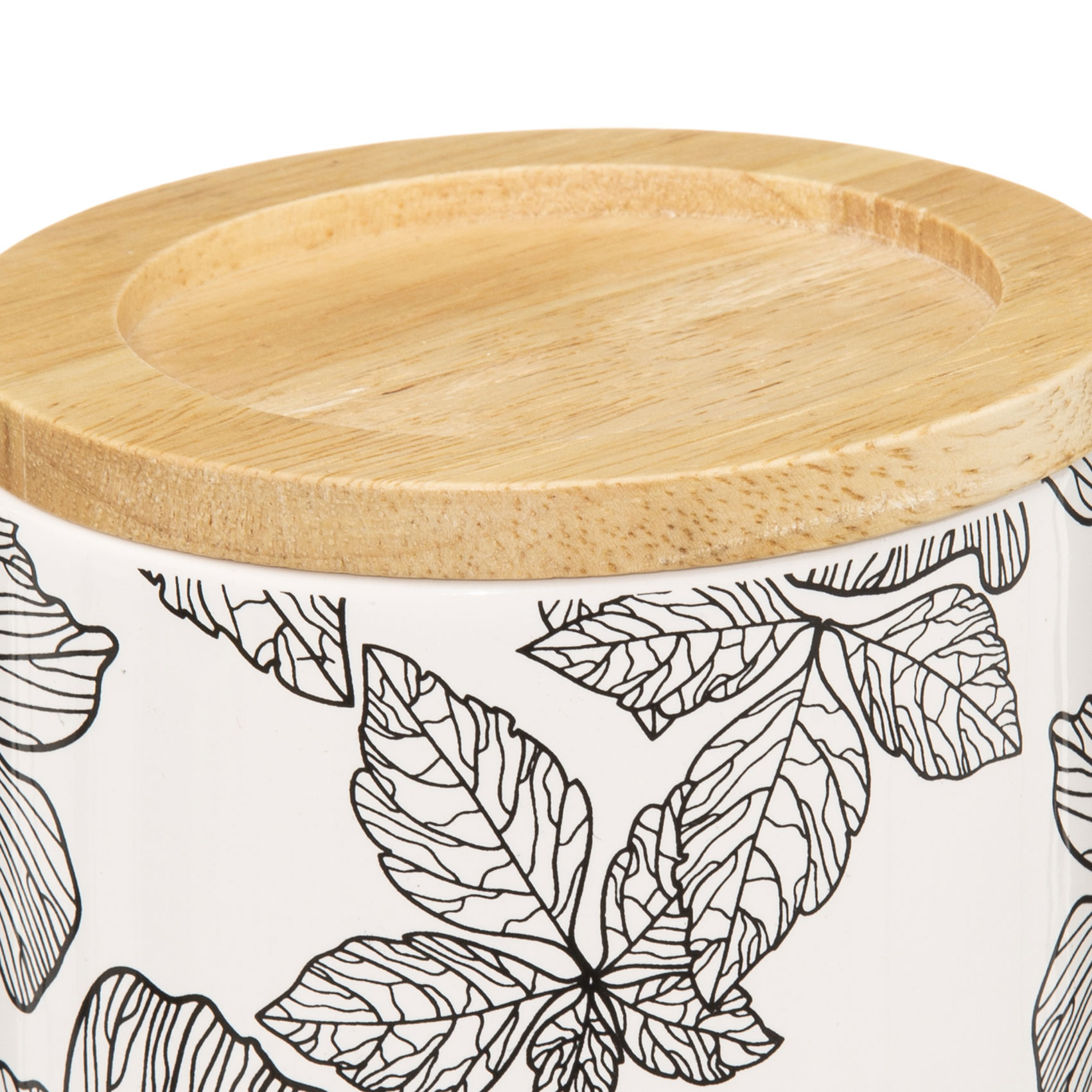 Pot à coton esprit floral — vue 3