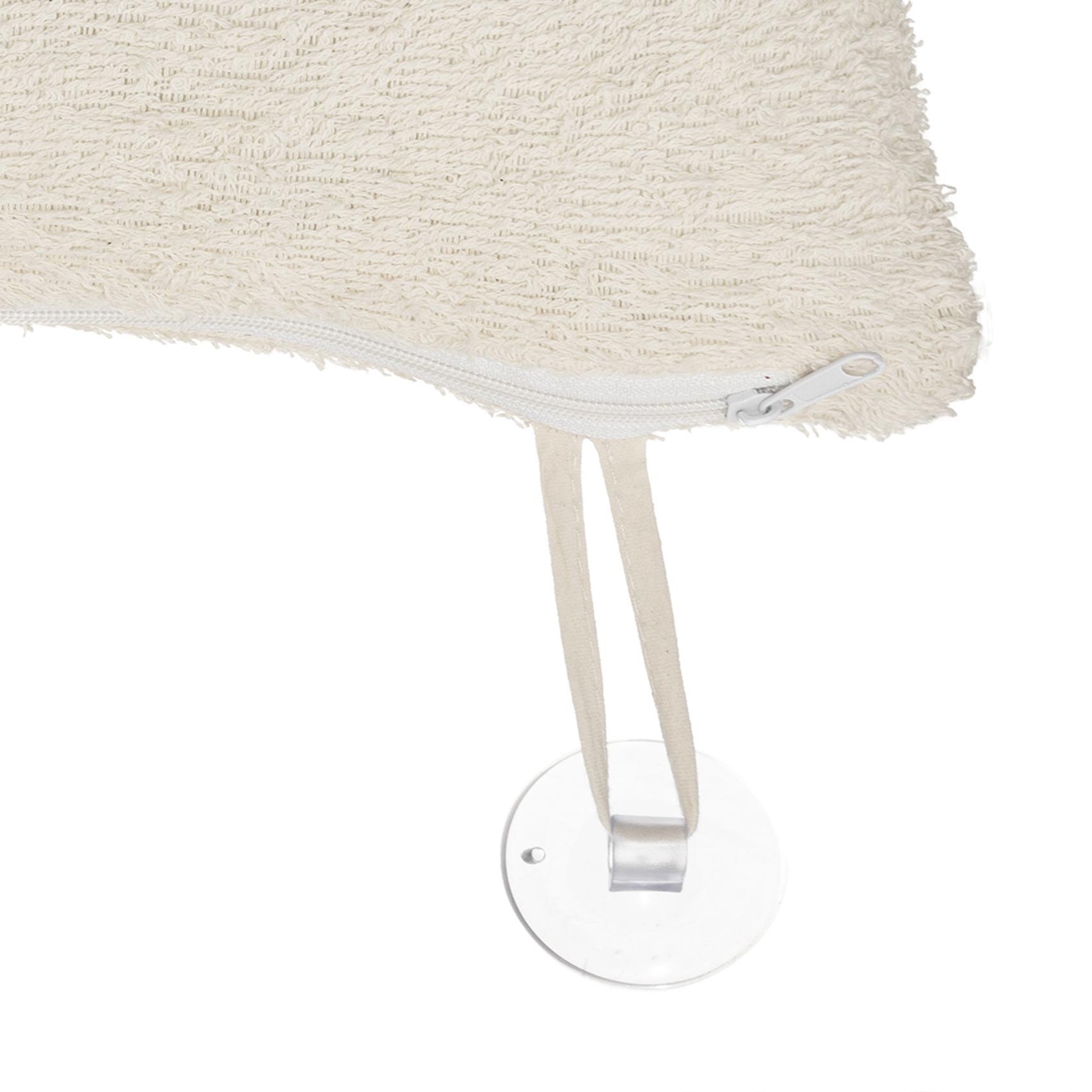 Oreiller de bain déhoussable avec ventouses — vue 3