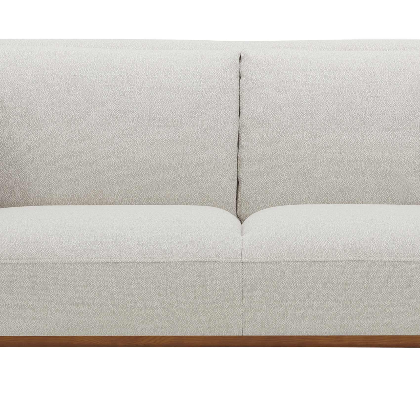 Canapé 2 places en tissu chiné — vue 4
