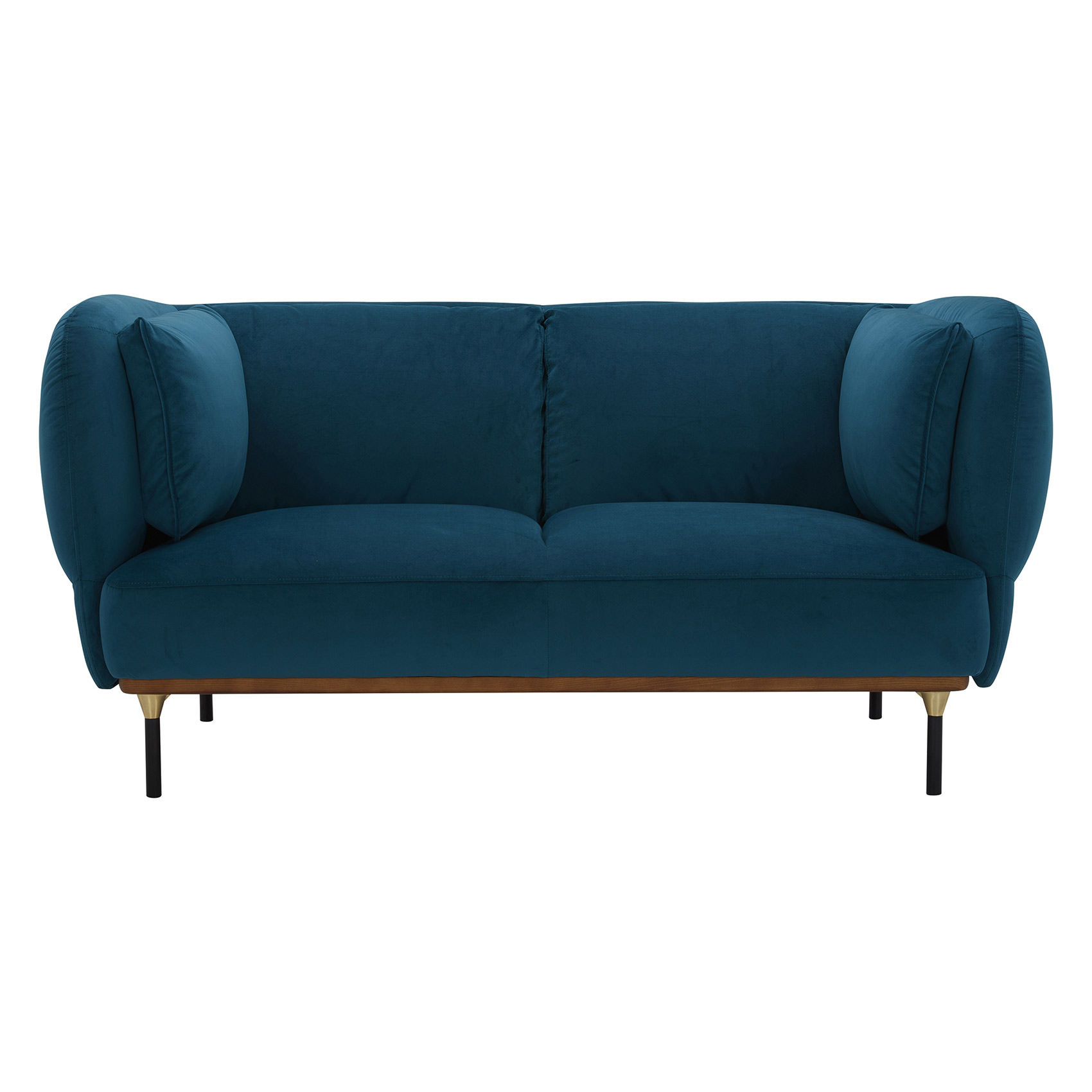 Canapé 2 places en velours