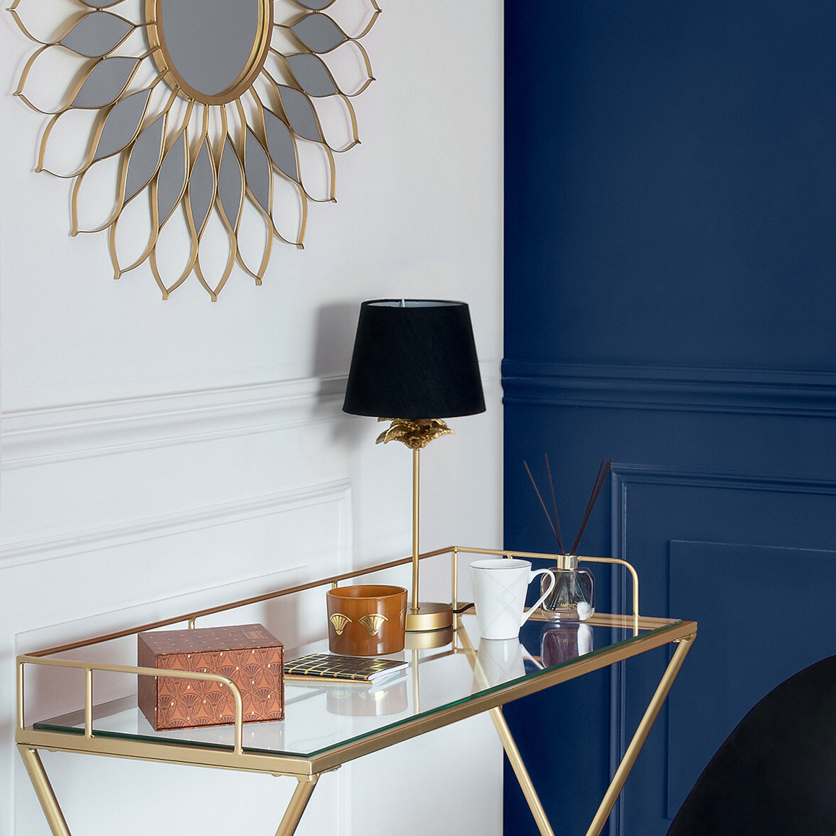 Lampe droite palmier — vue 5