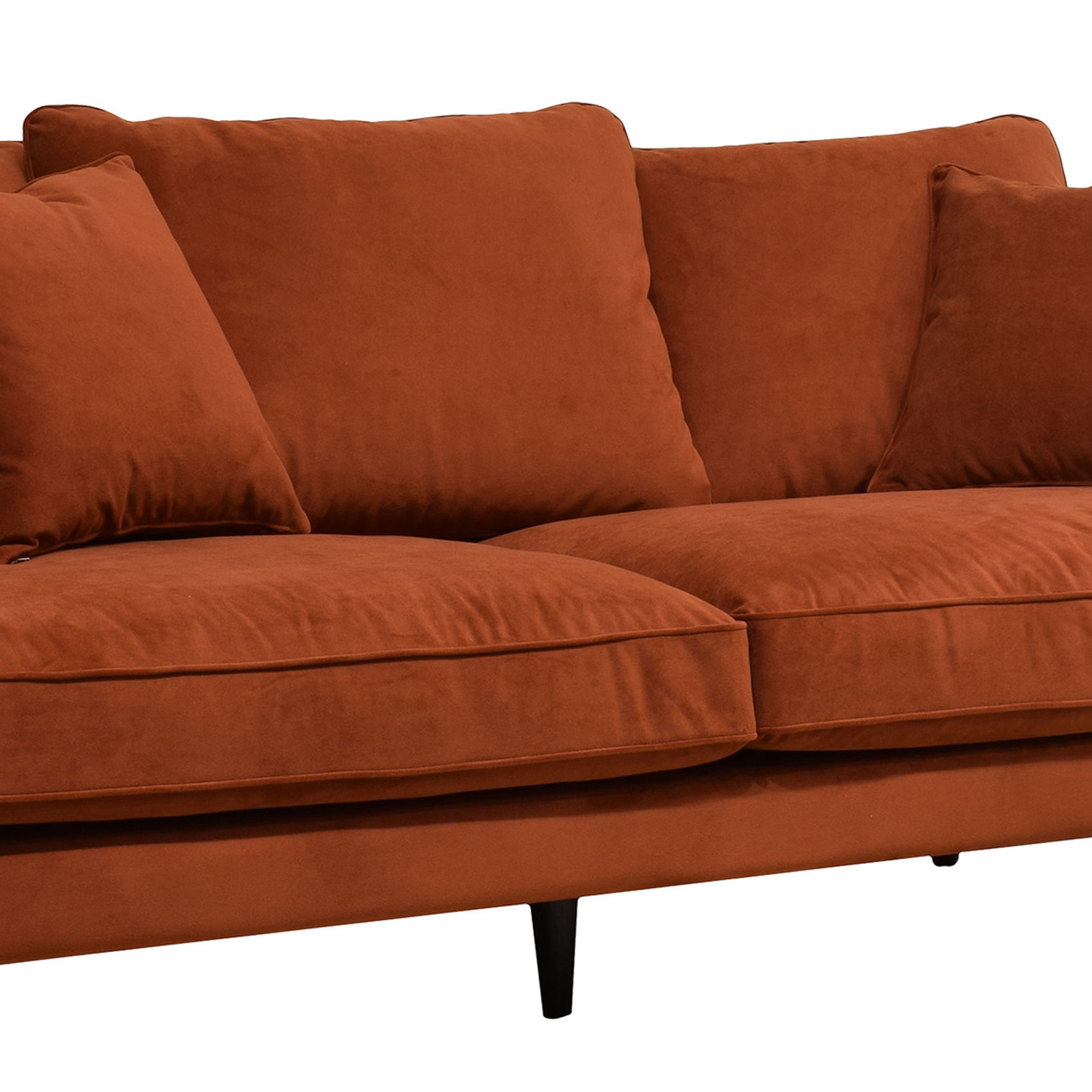 Canapé en velours déperlant — vue 5