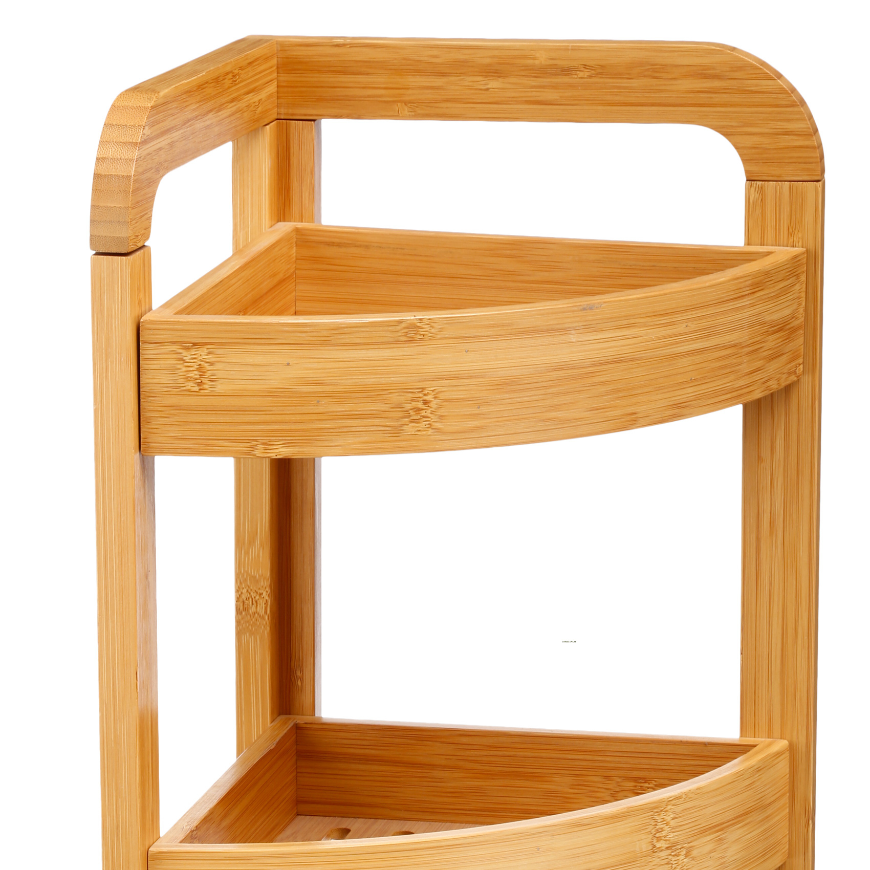 Étagère d'angle en bambou — vue 3