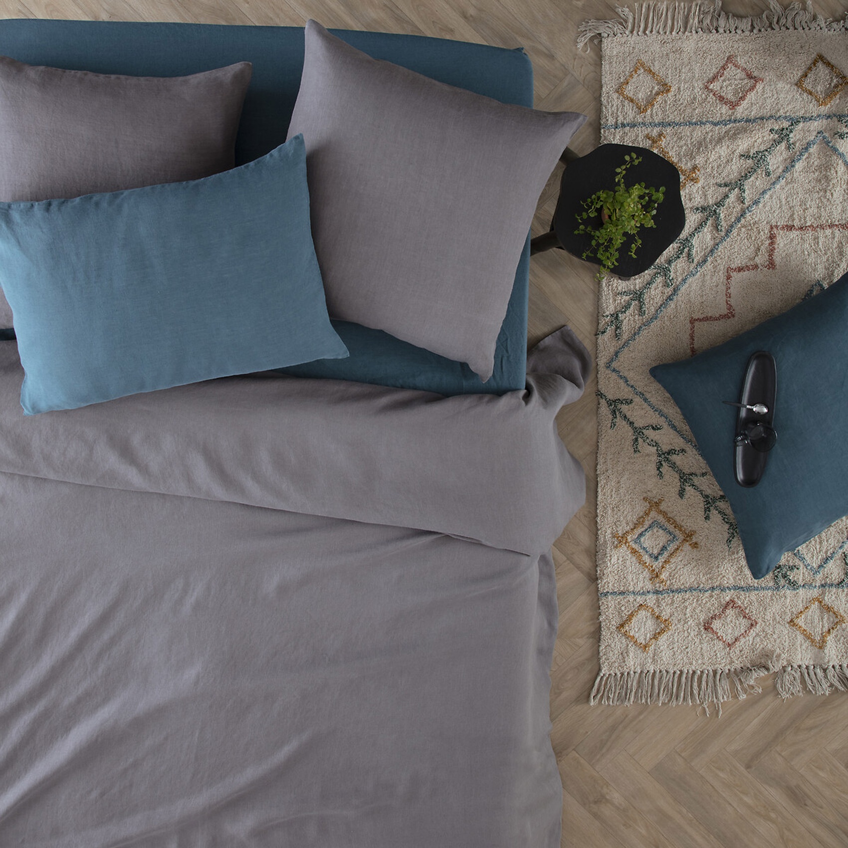 Housse de couette en 100% lin — vue 3