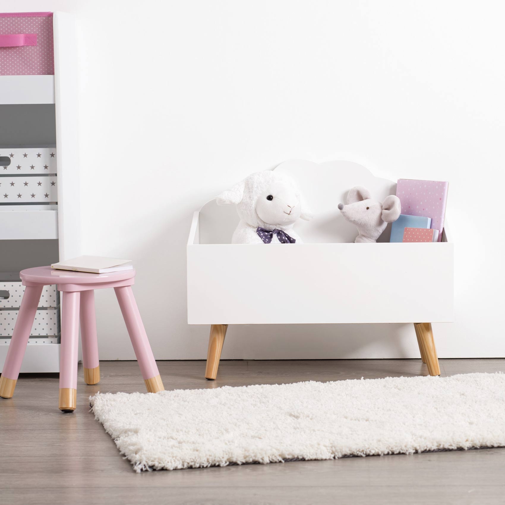 Coffre à jouets nuage — vue 4