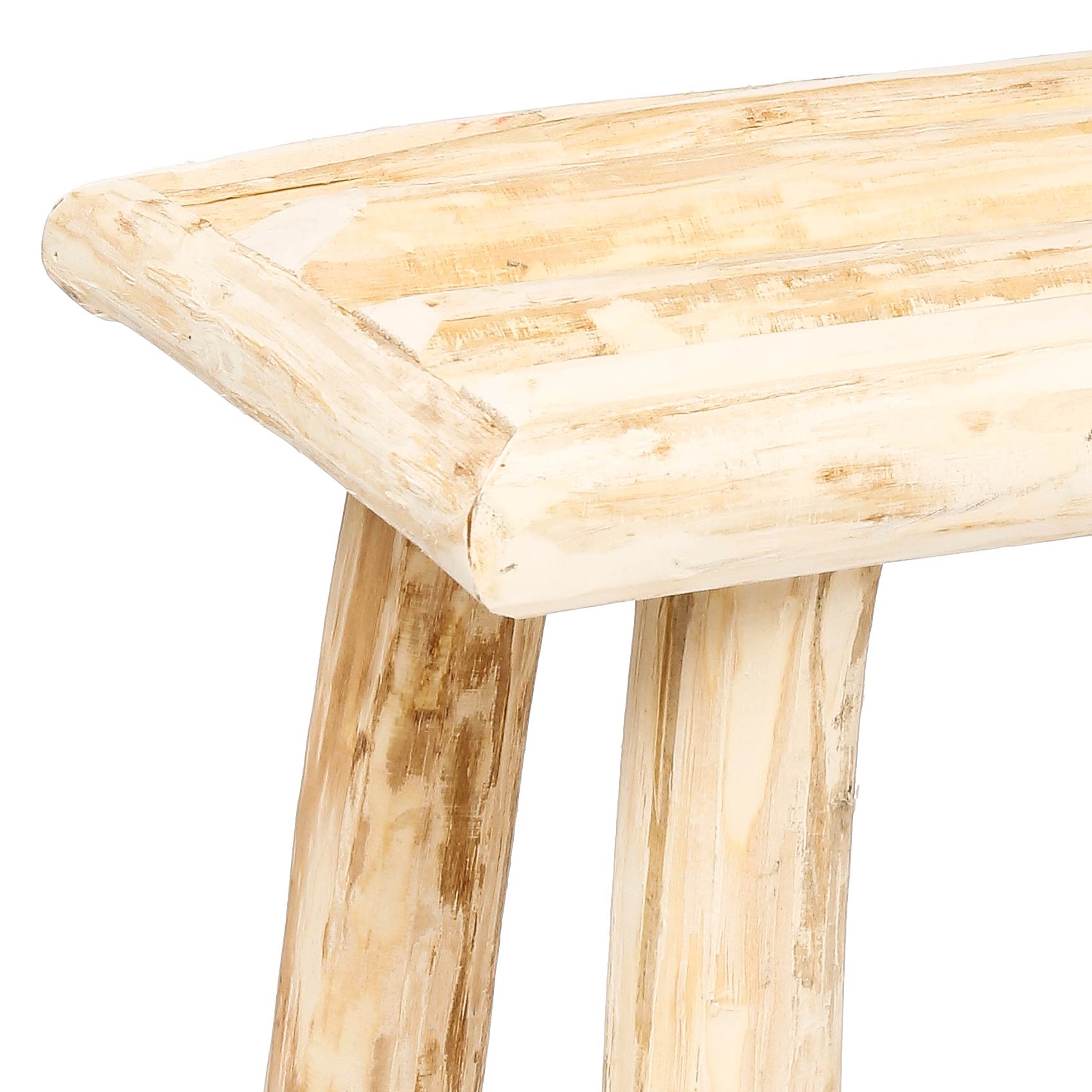 Tabouret d'appoint en bois — vue 3