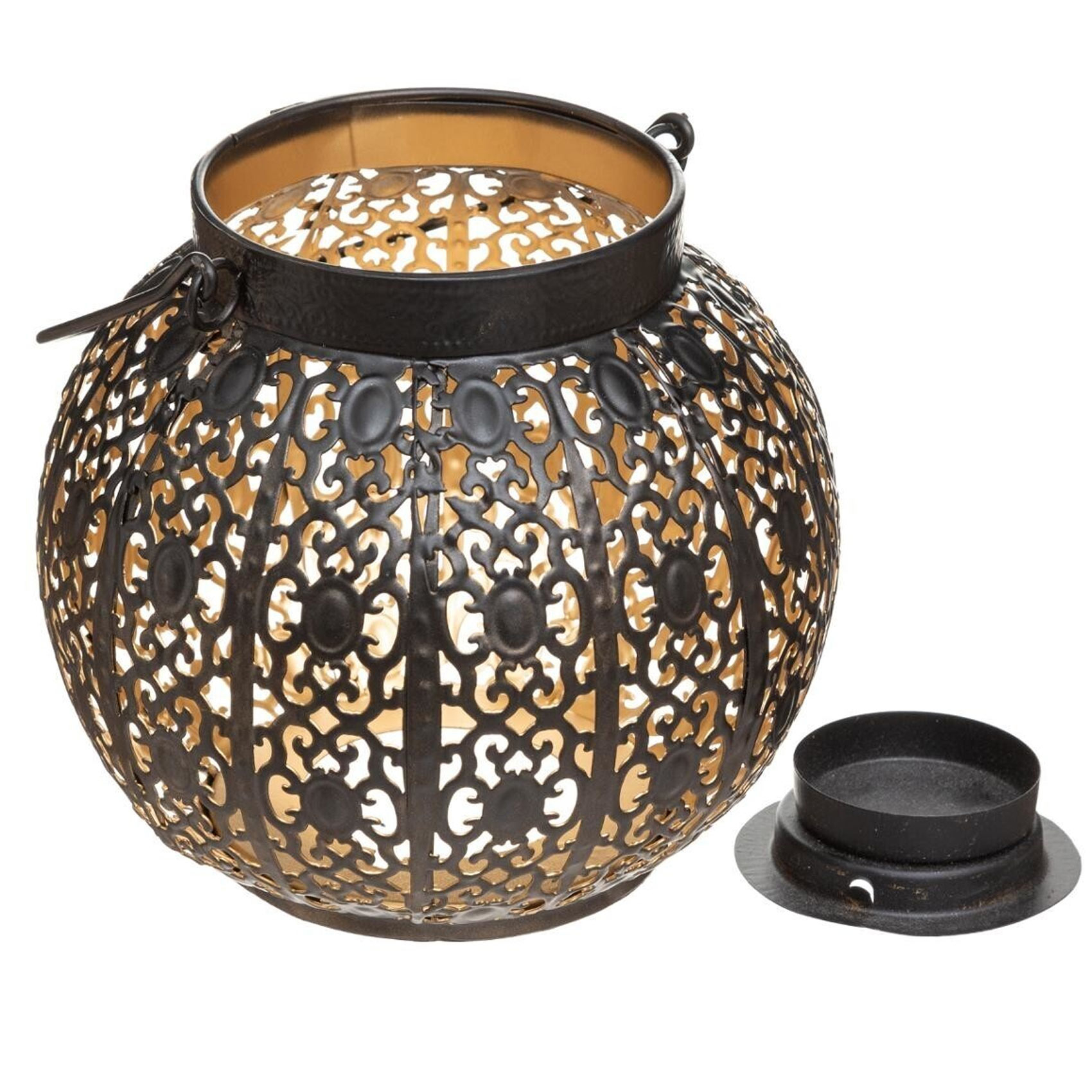 Lanterne ronde style oriental — vue 3