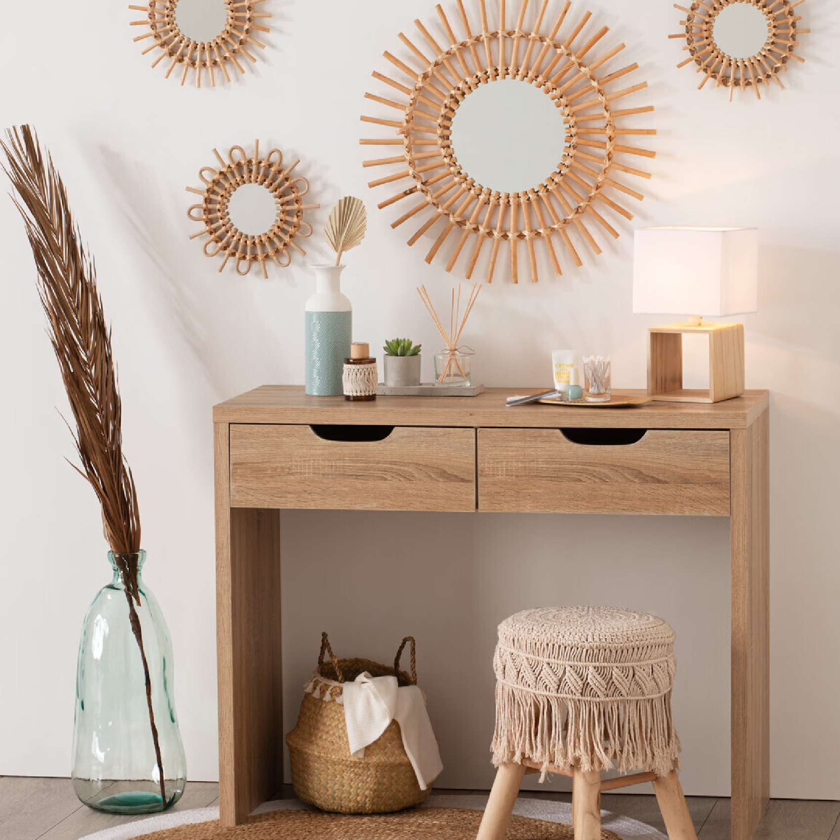 Lampe carrée à poser — vue 5