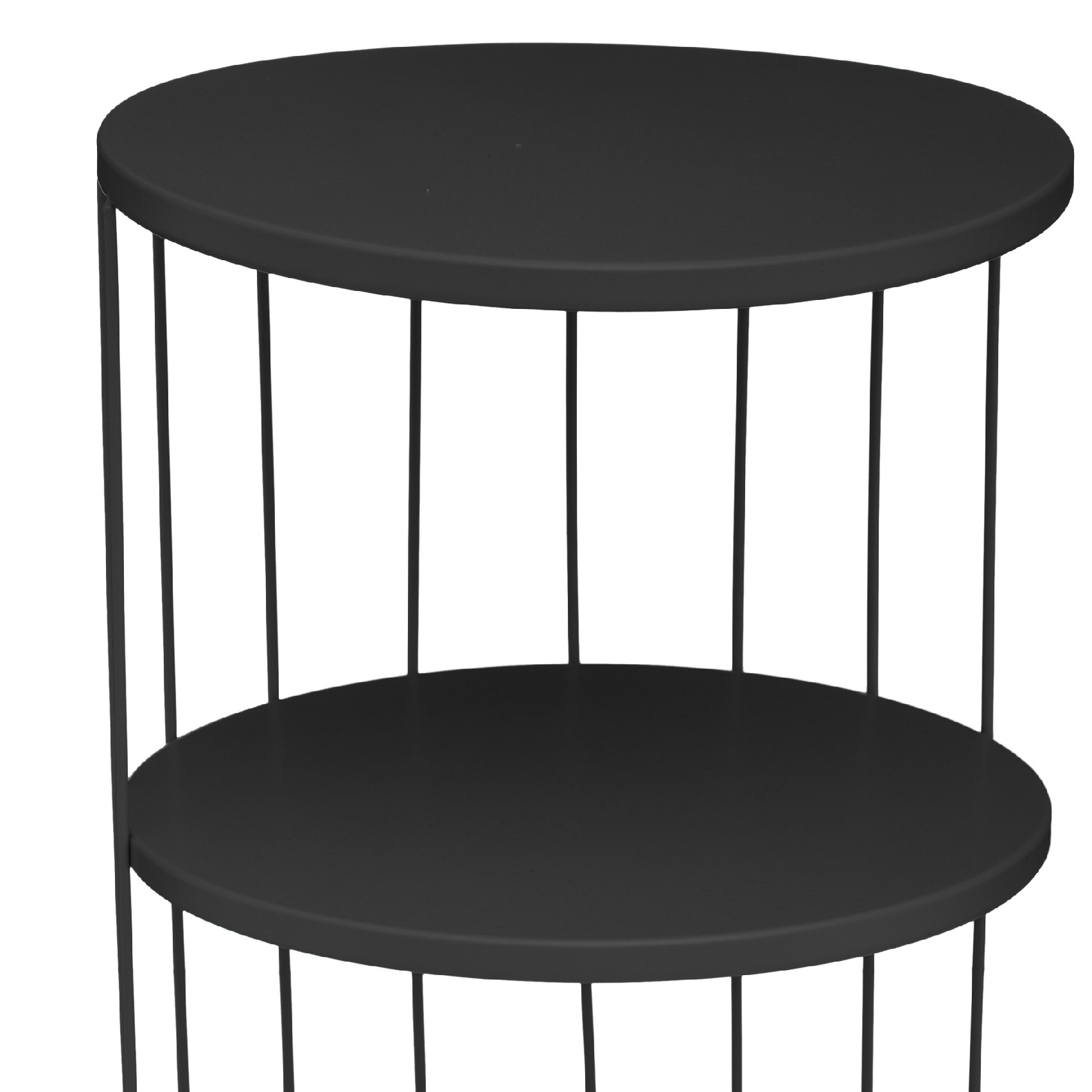 Table de café en métal — vue 3