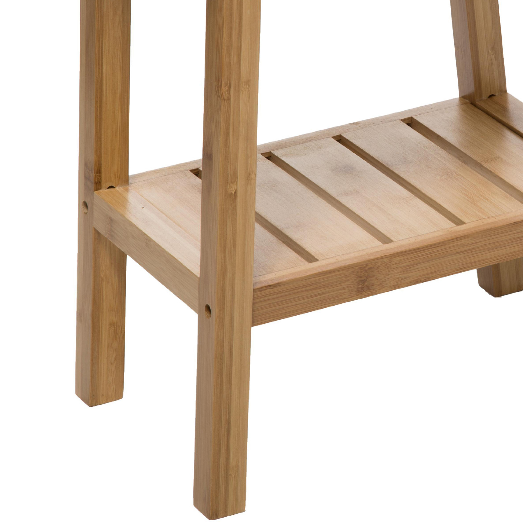 Tabouret de rangement en bambou — vue 4