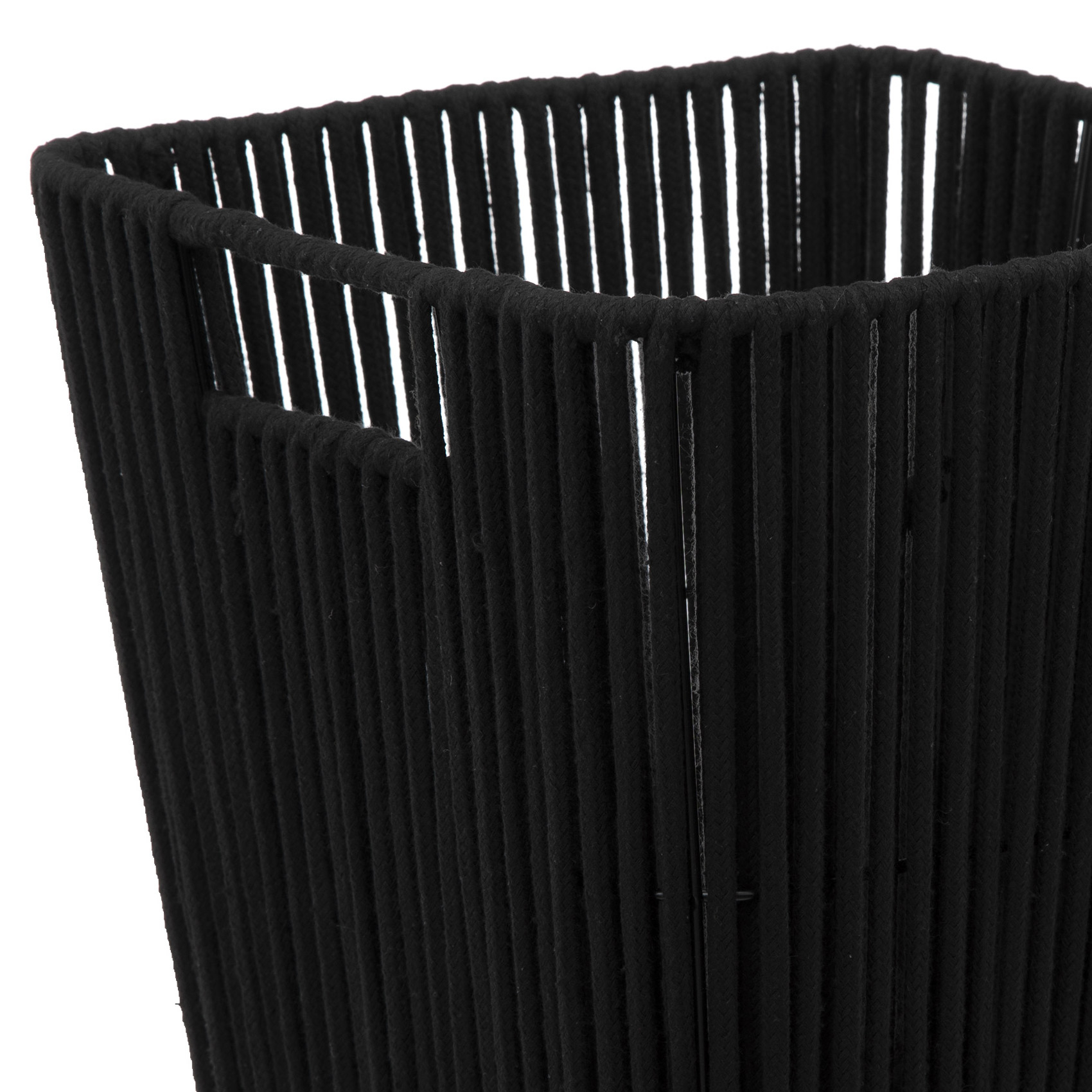 Panier de rangement à effet corde — vue 3