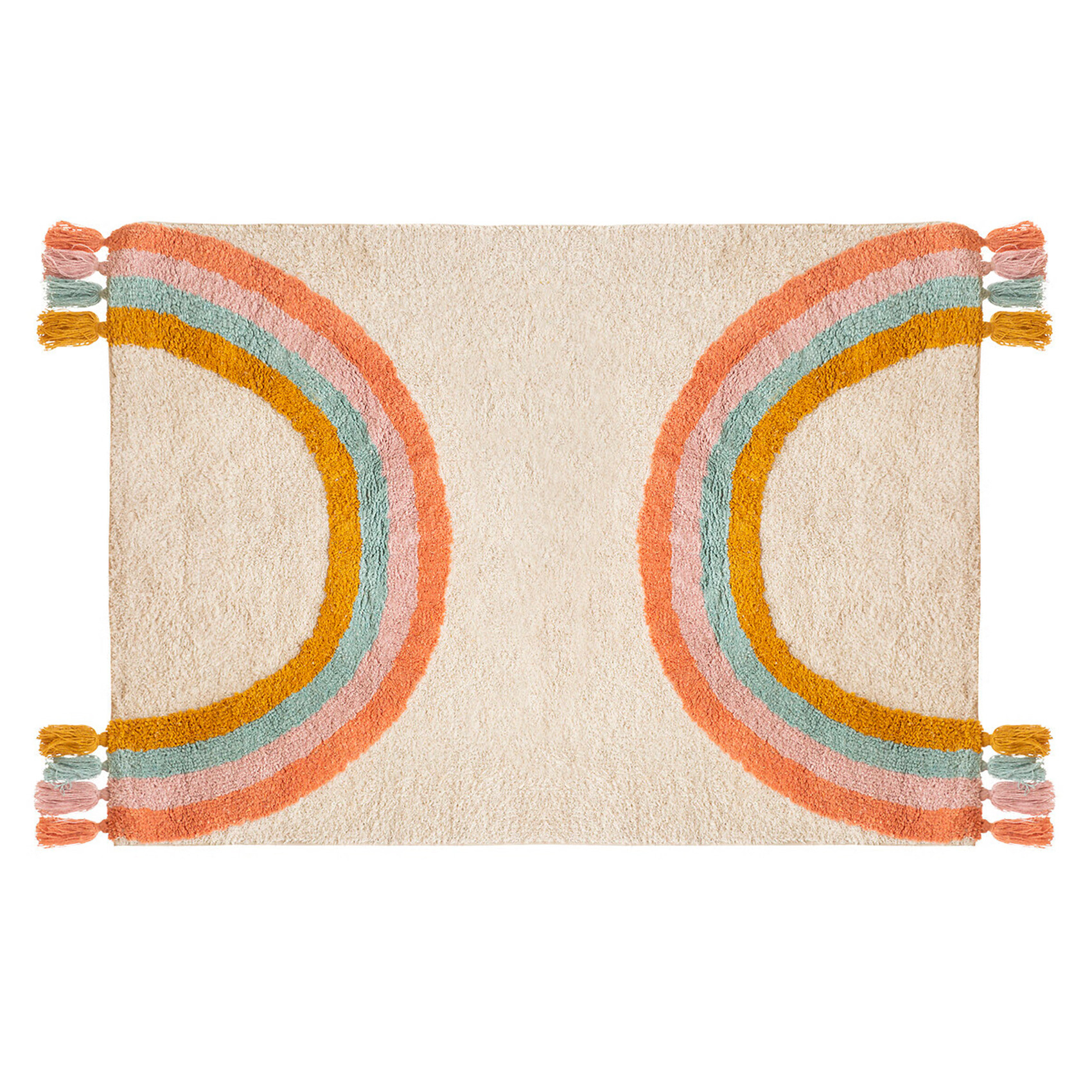 Tapis enfant arc en ciel