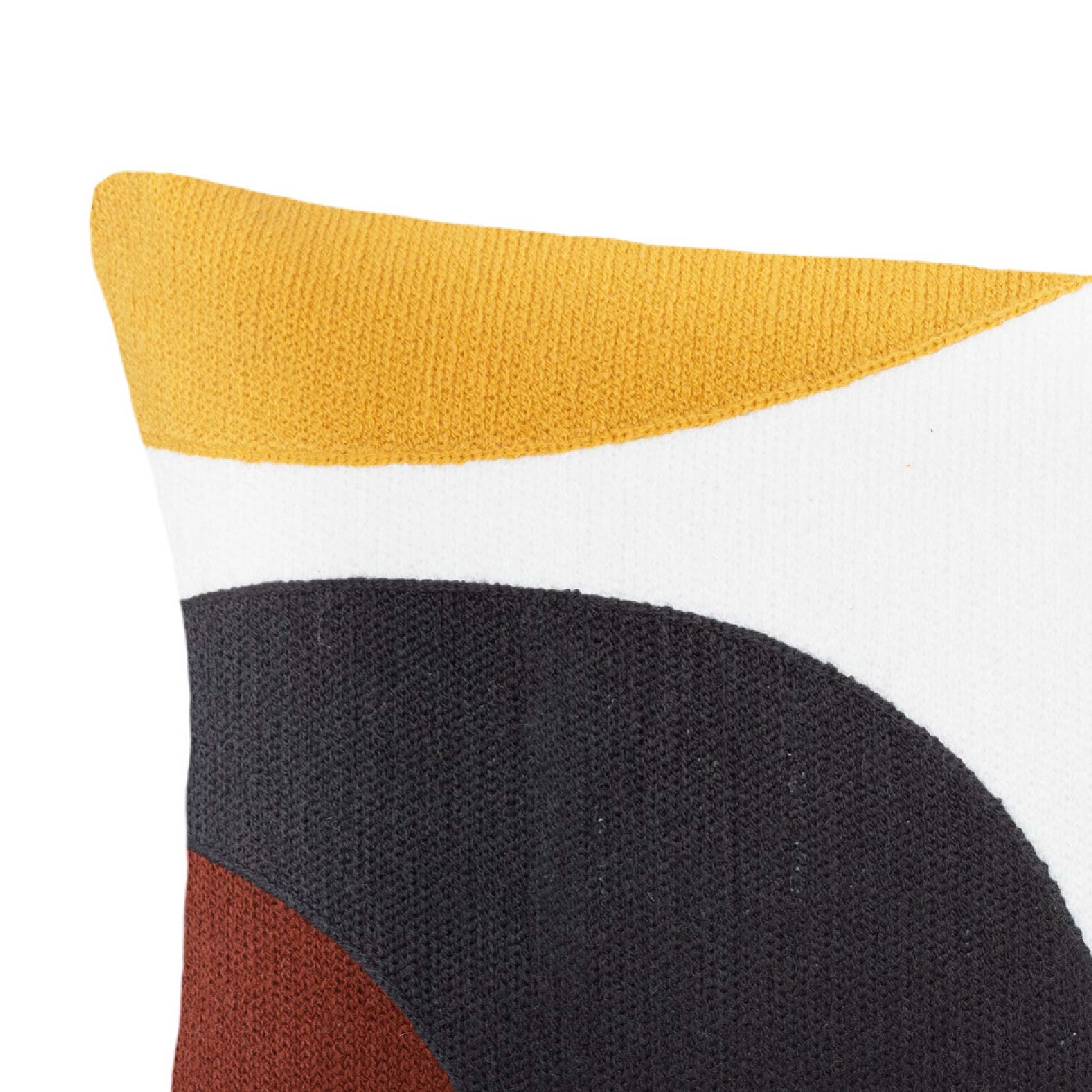 Coussin aux motifs géométriques — vue 3