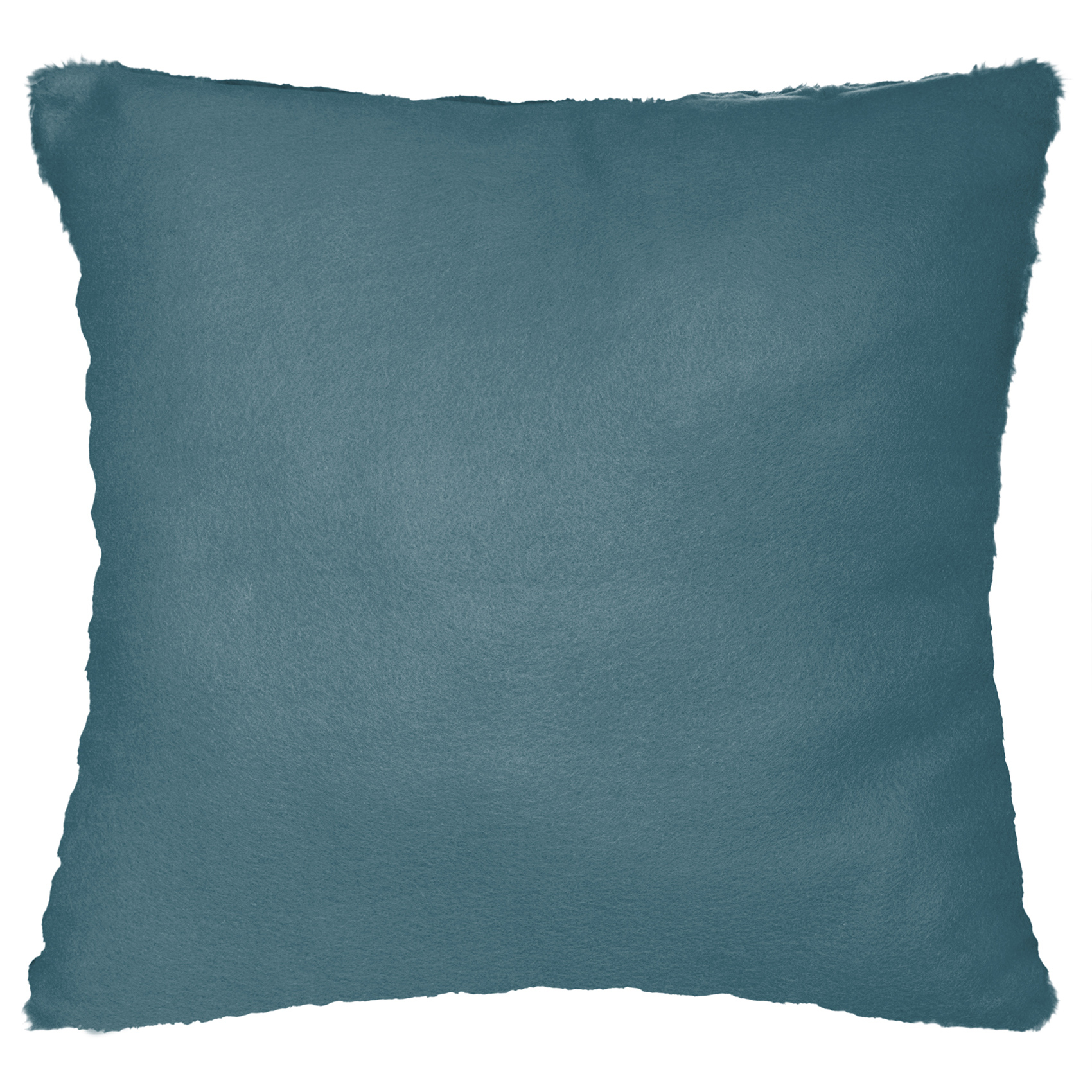 Coussin déhoussable effet imitation fourrure — vue 3