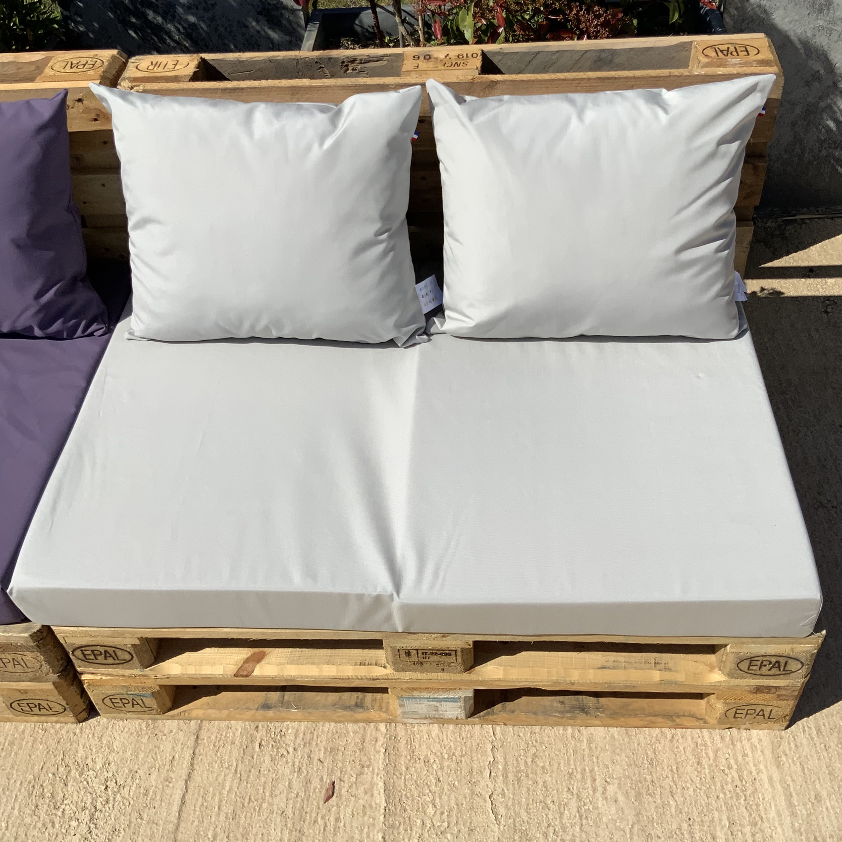 Ensemble de coussins palette en tissus téflon supérieur — vue 5