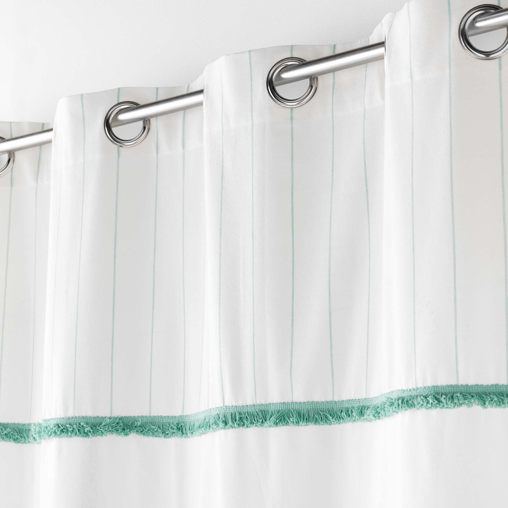 Rideau tamisant à galon frangé — vue 3