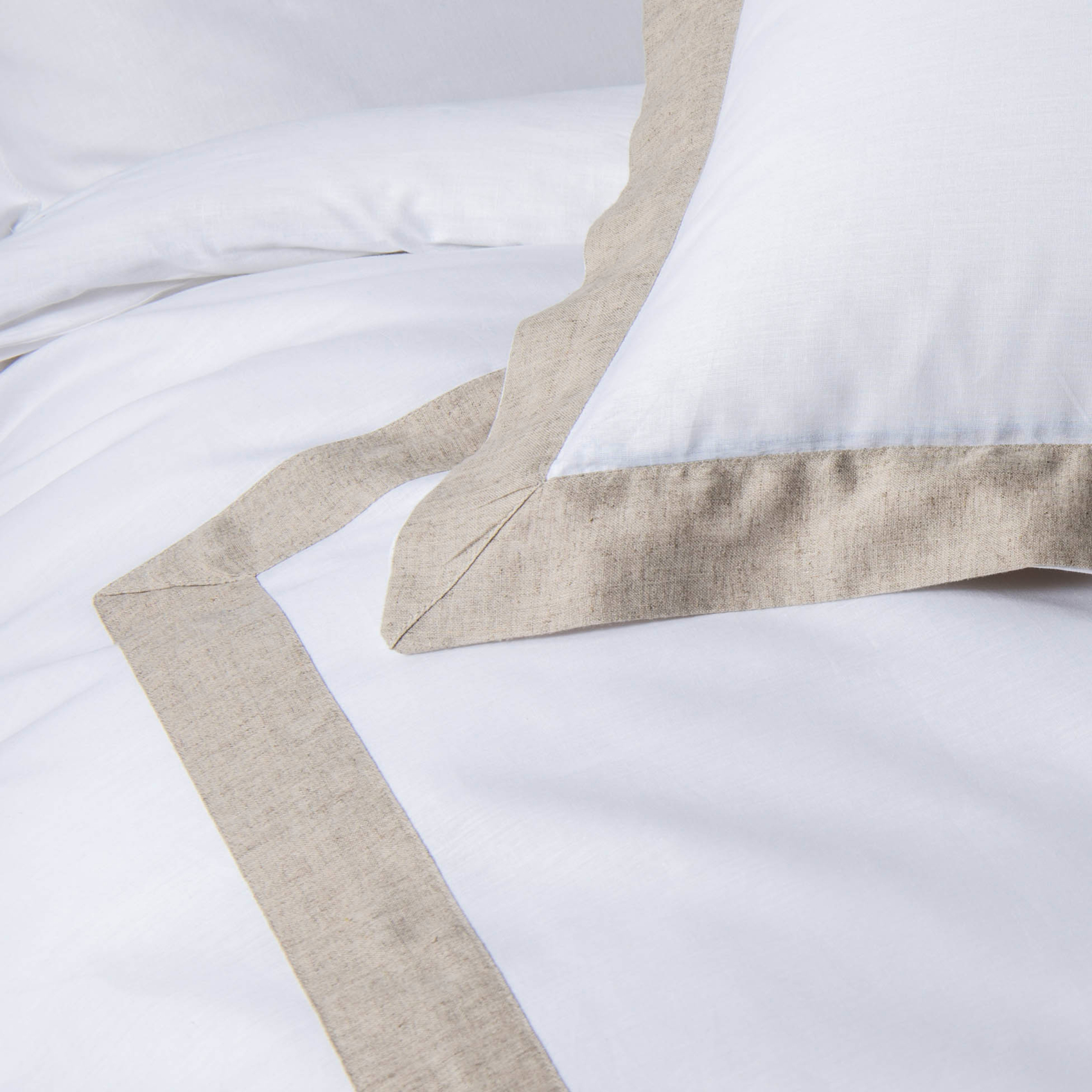 Parure de lit 3 Pièces coton et lin — vue 4