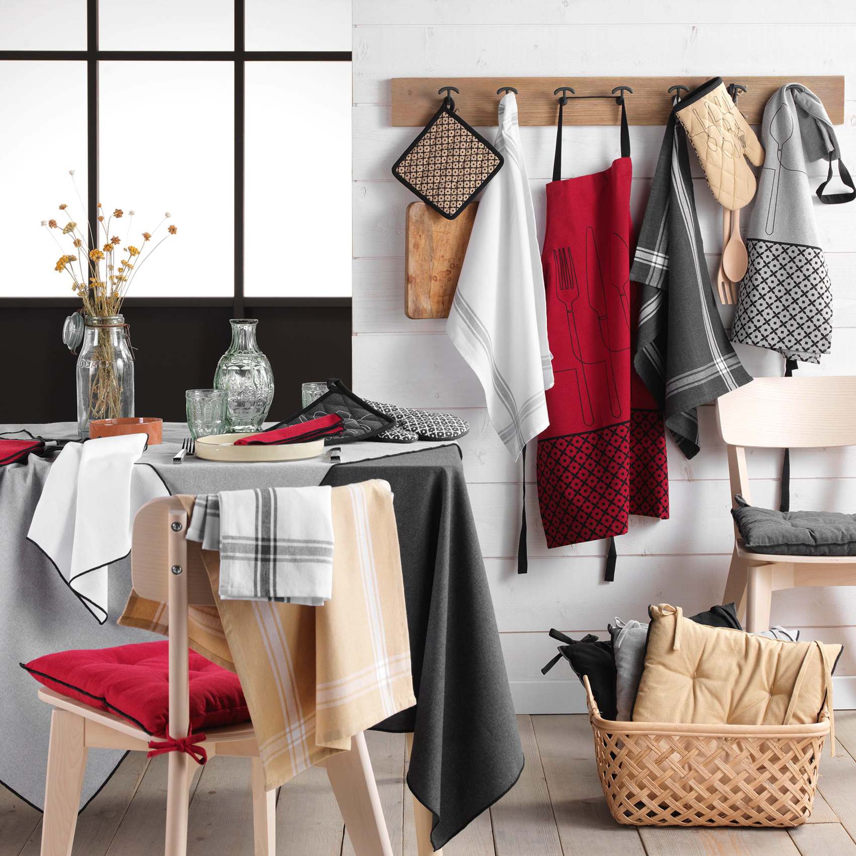 Nappe bourdonnée en coton recyclé — vue 4
