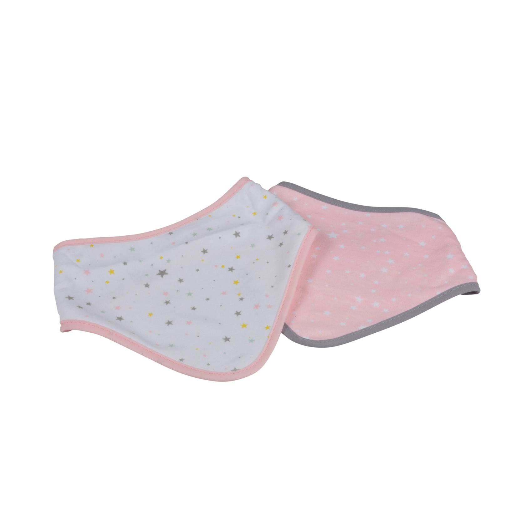 Lot de 2 bavoirs bandana étoiles — vue 4