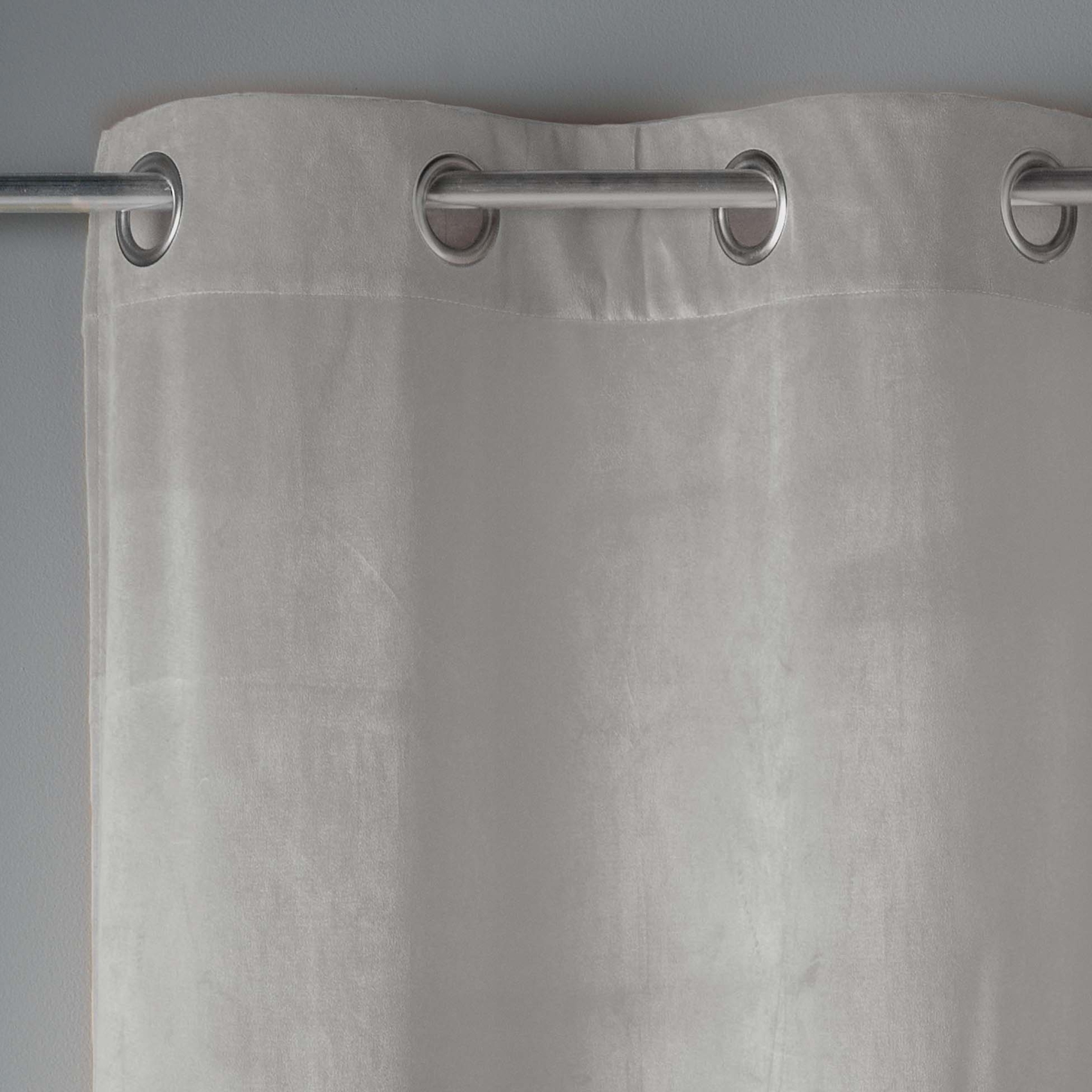 Rideau tamisant en velours ras — vue 6