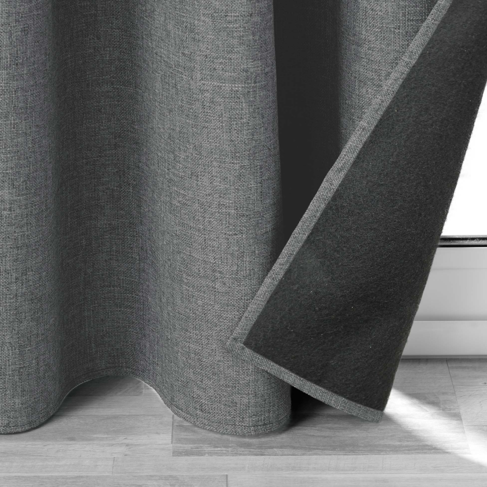 Rideau isolant doublé polaire — vue 5