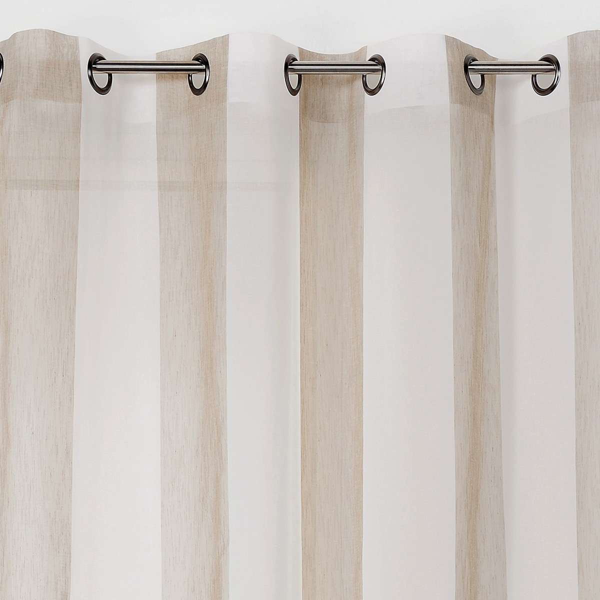 Voilage à rayures verticales colorées — vue 3