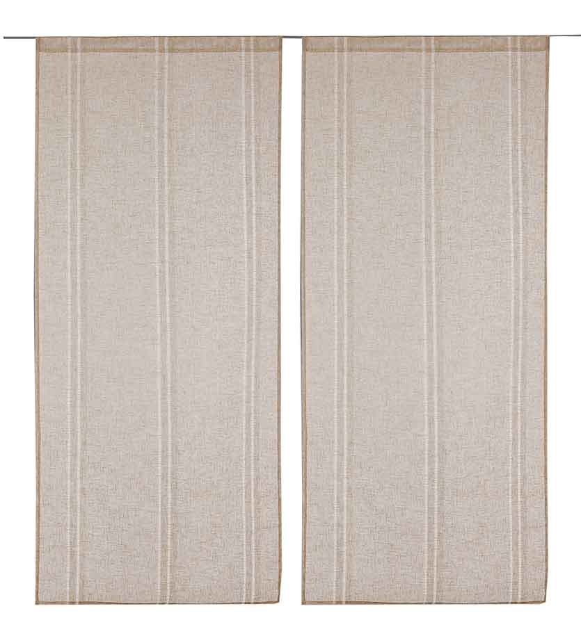 Paire de Petits voilages en Lin — vue 3