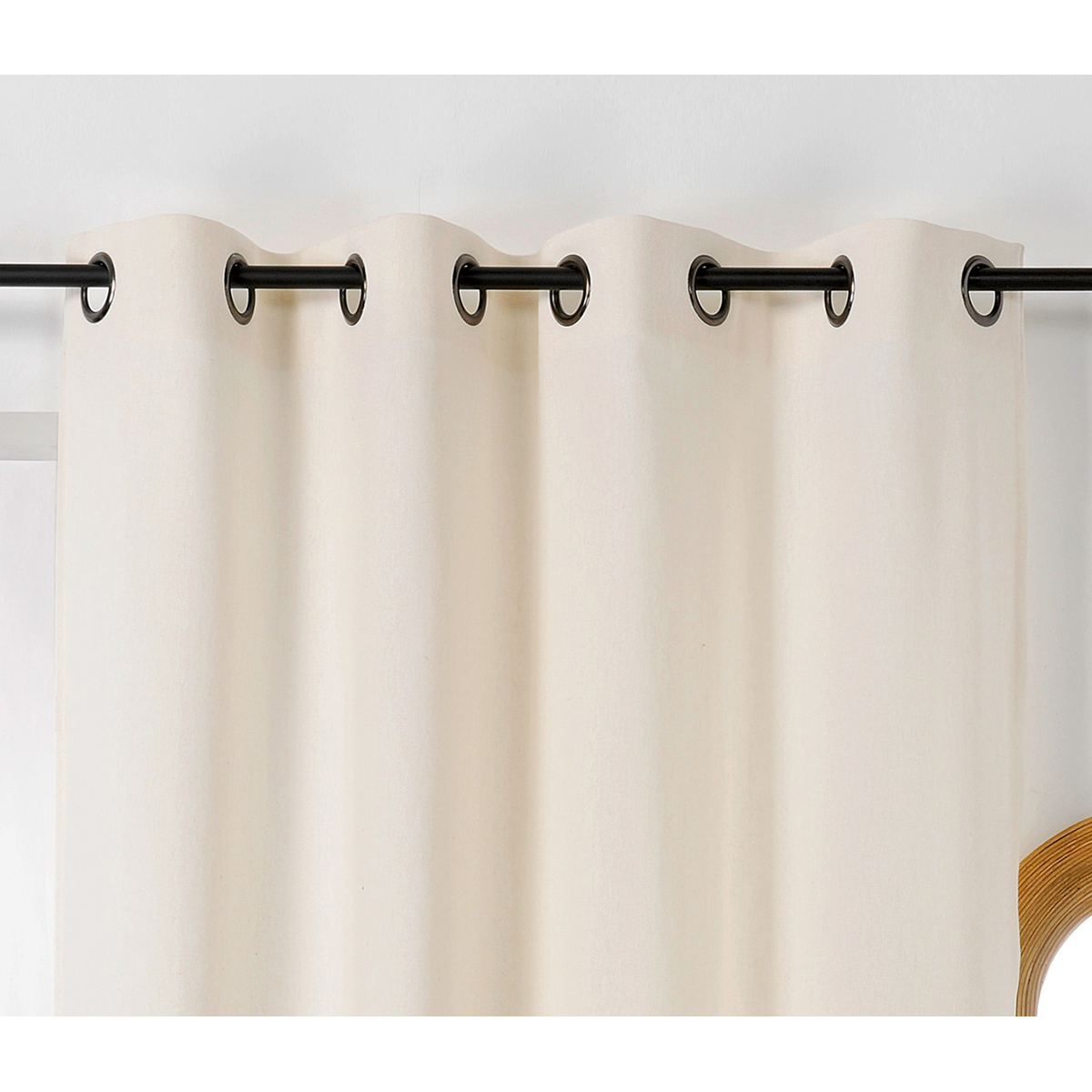 Rideau en coton et chanvre — vue 3