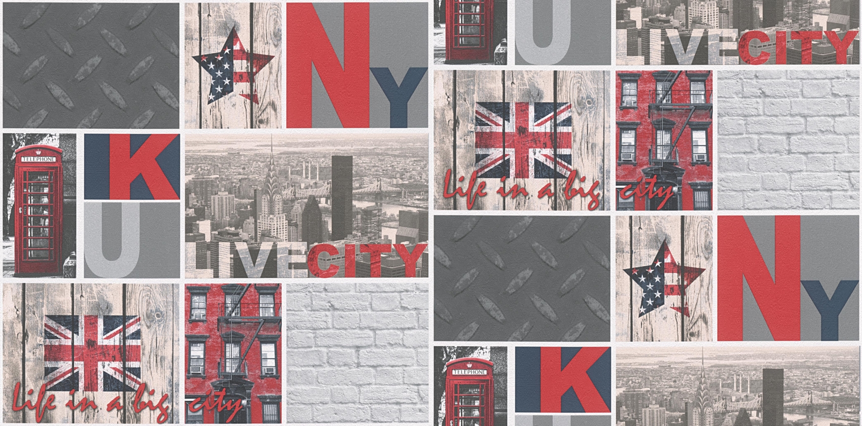 Papier peint NY&LONDON