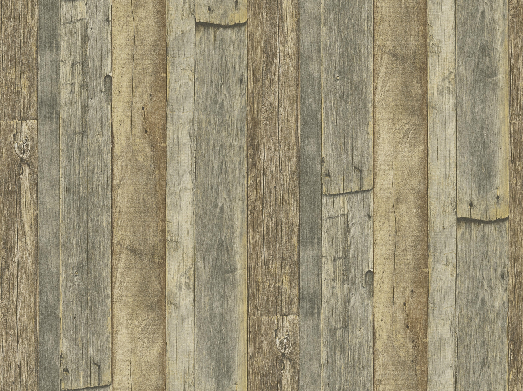 Papier Peint imitation Planches Cloutées — vue 4