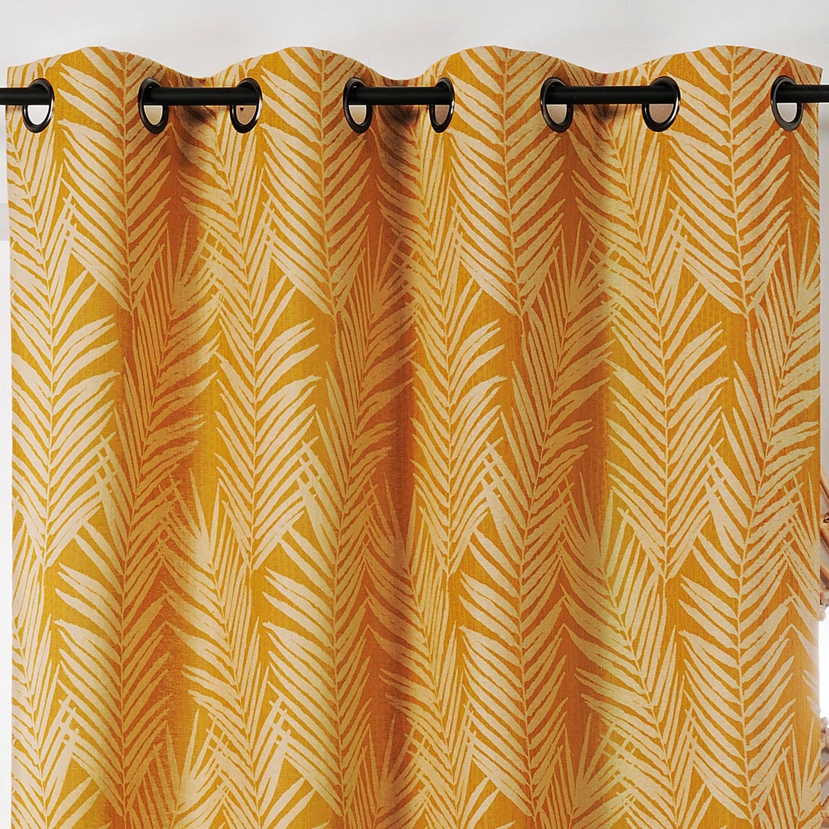 Rideau imprimé feuille de palmier — vue 5