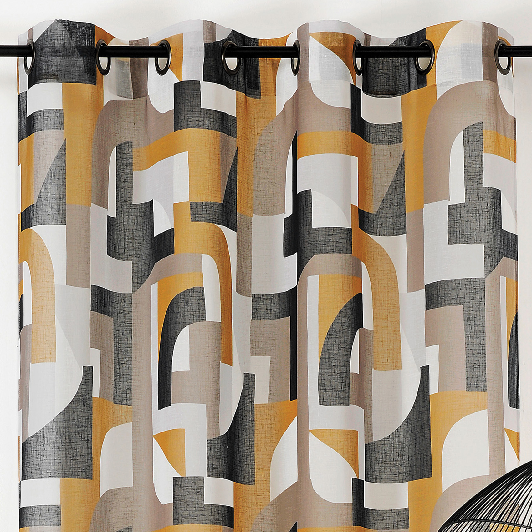 Voilage tamisant esprit seventies — vue 4