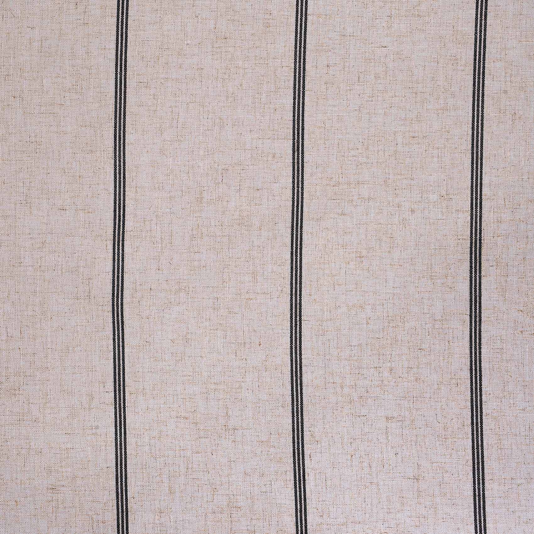 Tissu aux fines rayures noires — vue 3