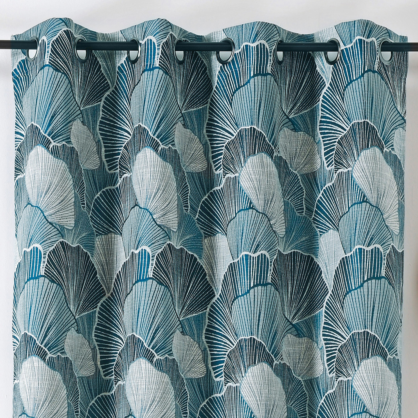 Rideau imprimé feuilles de Ginko — vue 6