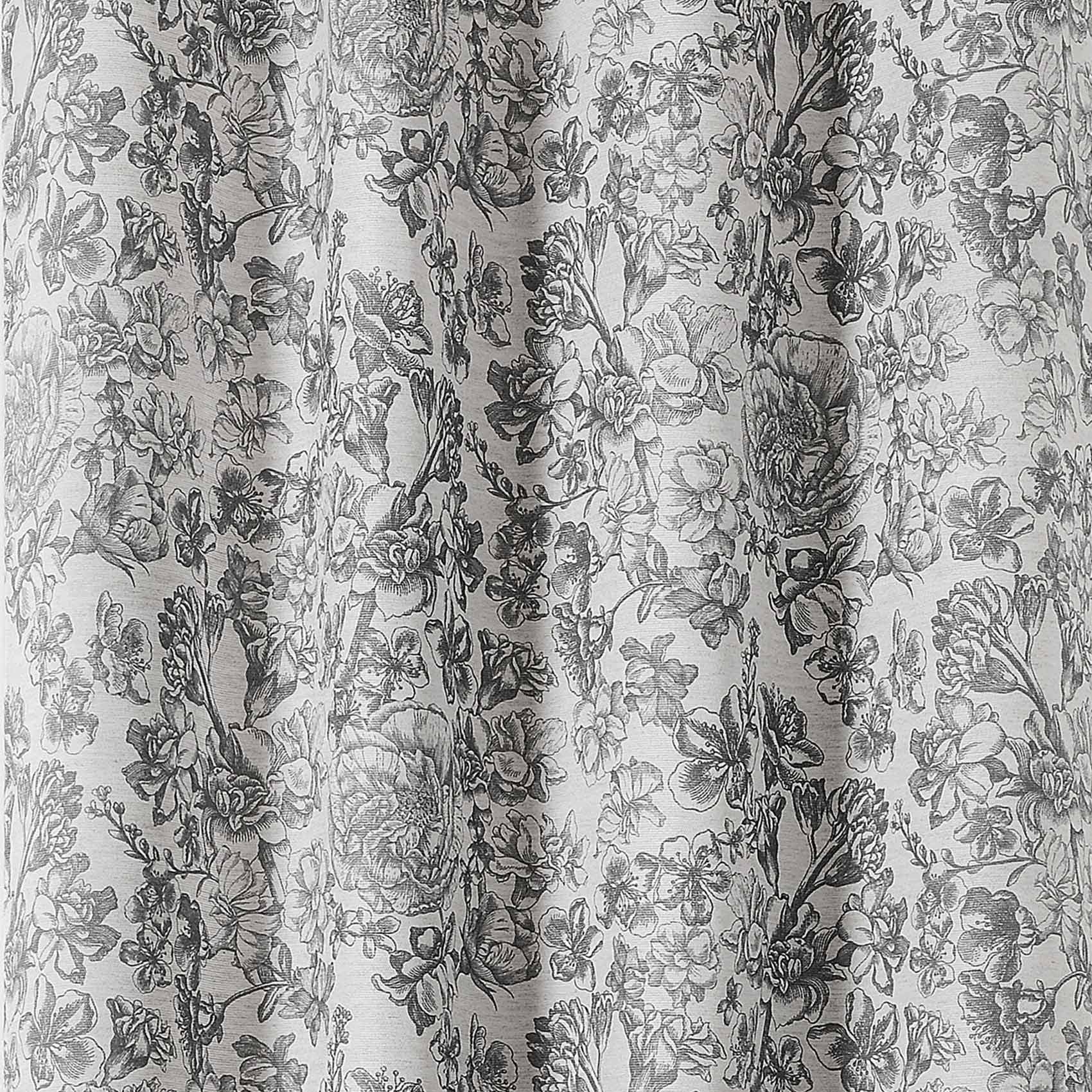 Rideau d'ameublement imprimé floral — vue 4