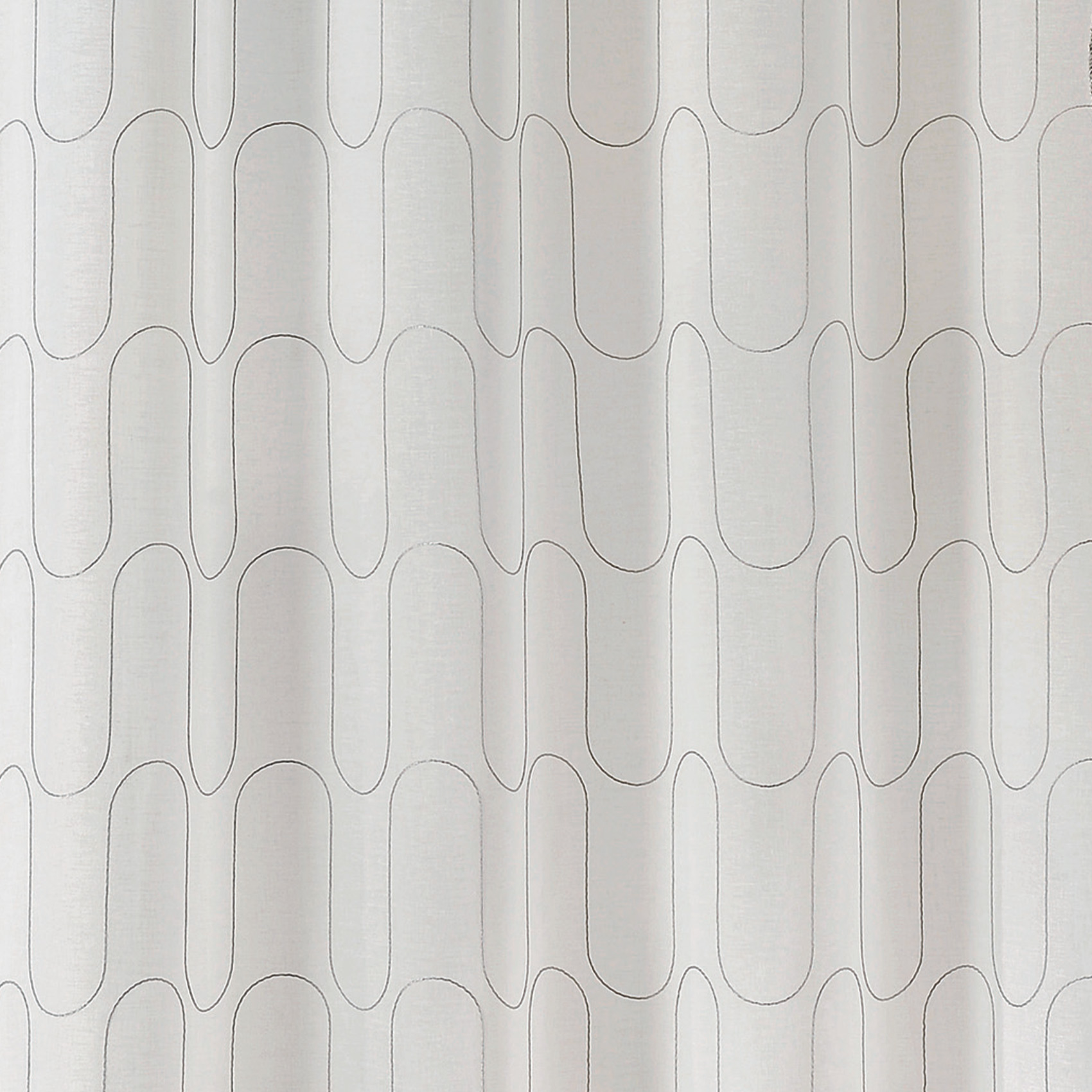 Voilage brodé d'un fil guipé — vue 4