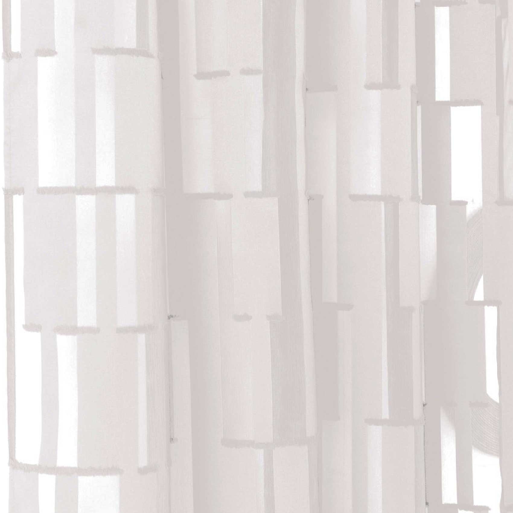 Voilage tamisant transparent et graphique — vue 4