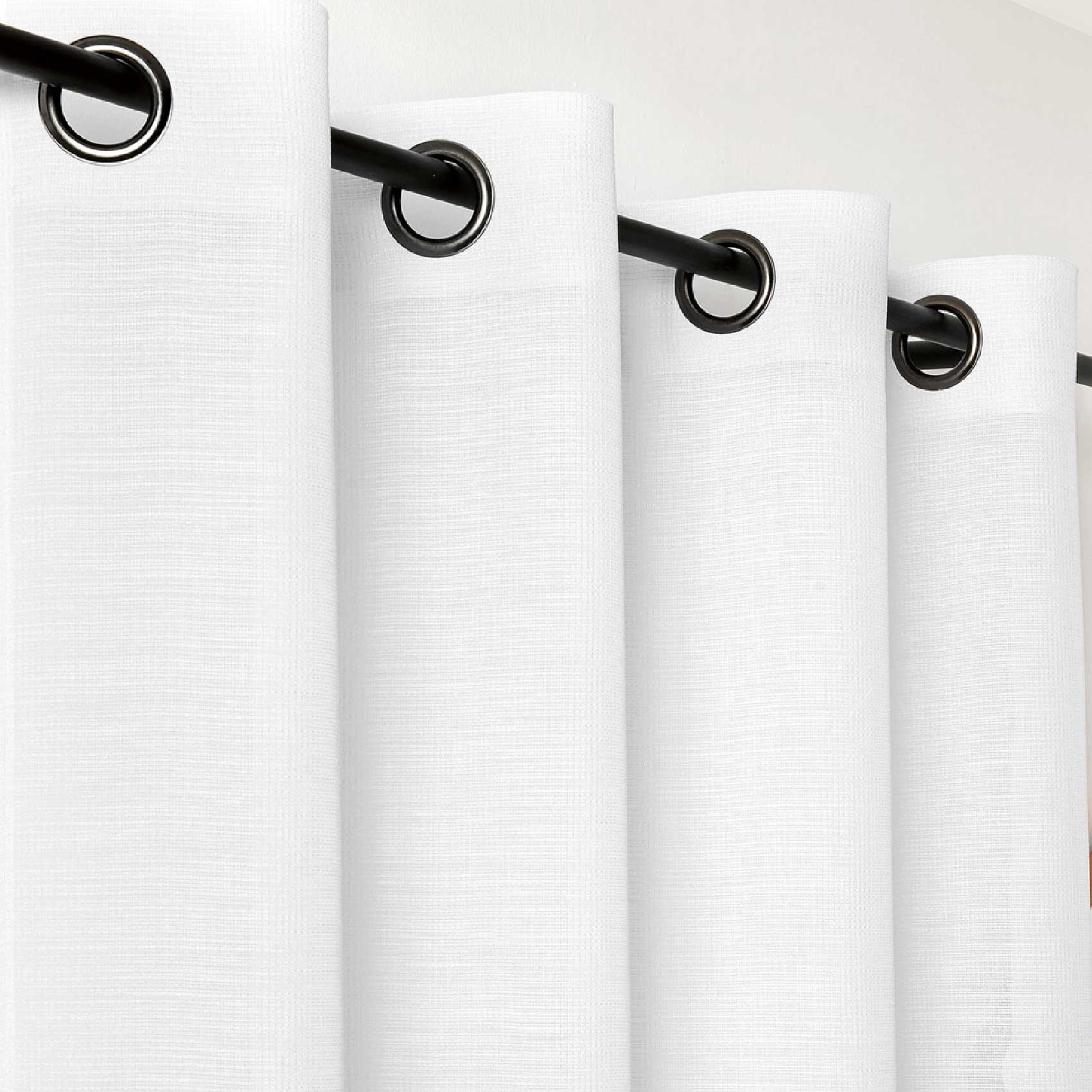 Voilage tamisant aux fils satinés — vue 3