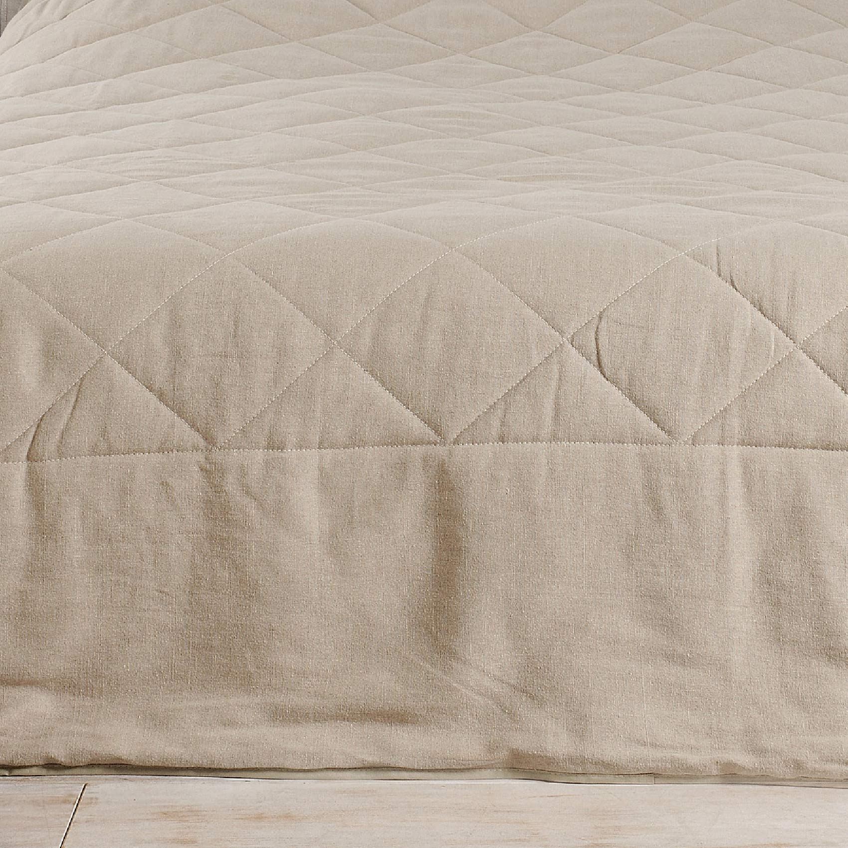 Jeté de lit en 100% lin — vue 3