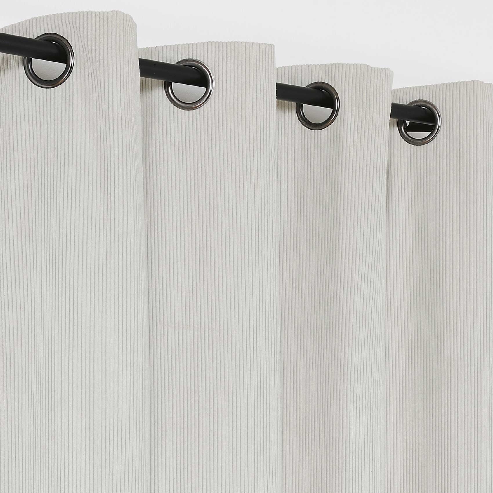 Rideau obscurcissant et isolant en velours côtelé — vue 3