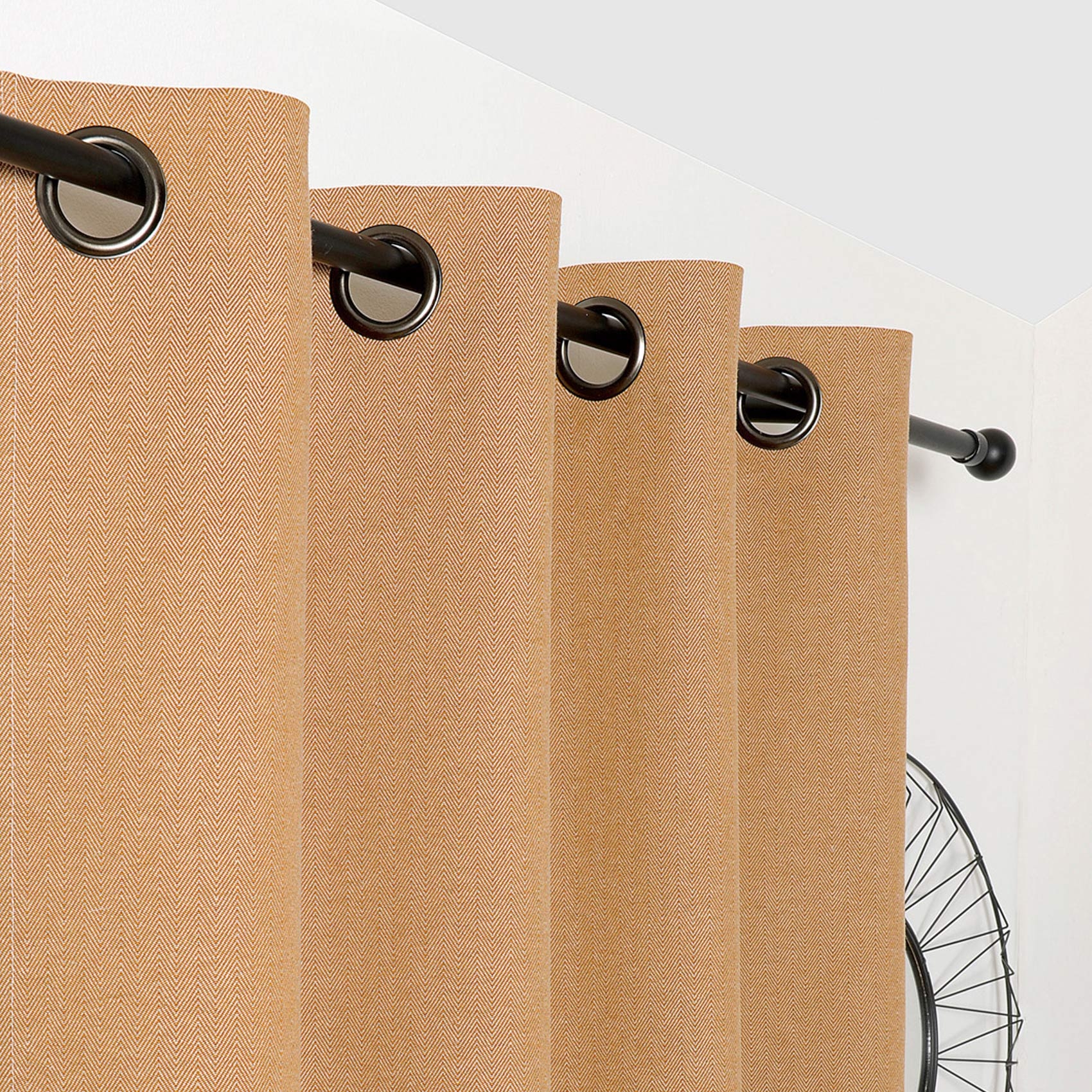 Rideau d'ameublement à chevrons — vue 6