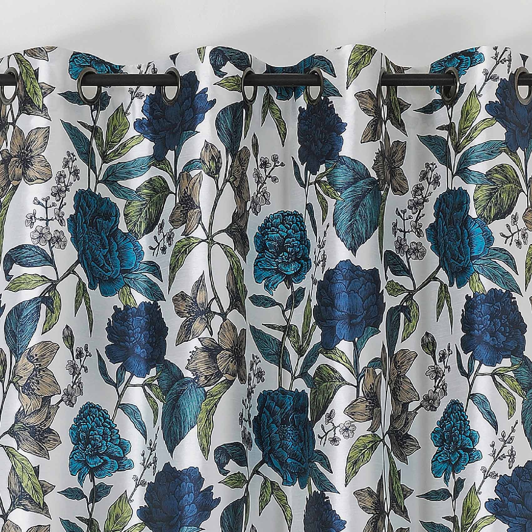 Voilage opaque et fleuri — vue 6